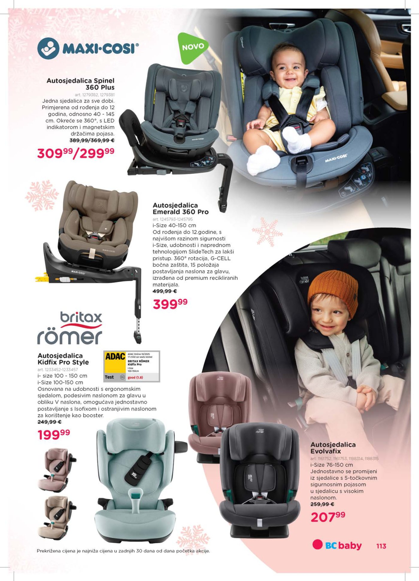 Baby Center Božićni katalog akcija 14.11.2025.-06.01.2026.