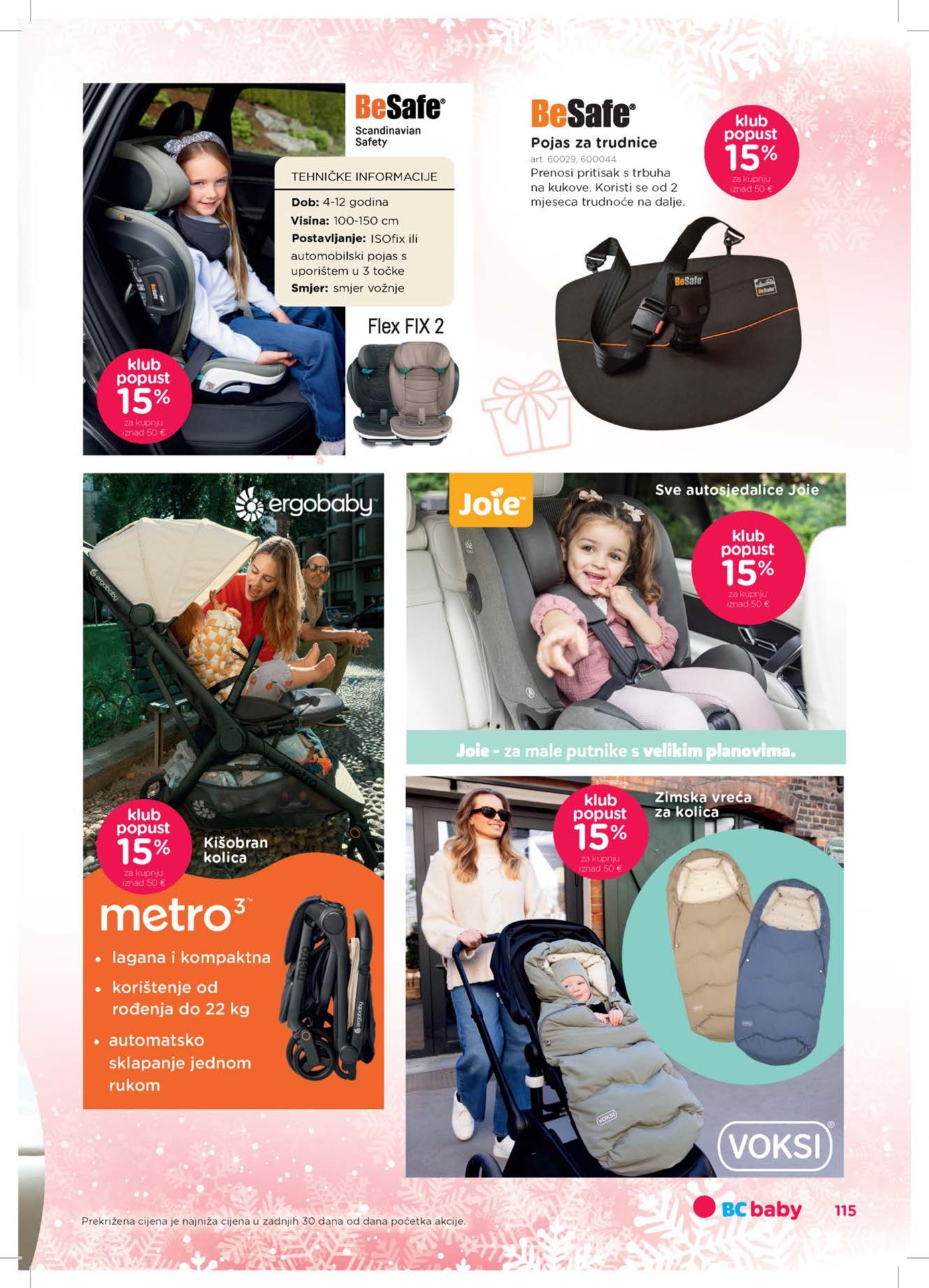 Baby Center Božićni katalog akcija 14.11.2025.-06.01.2026.