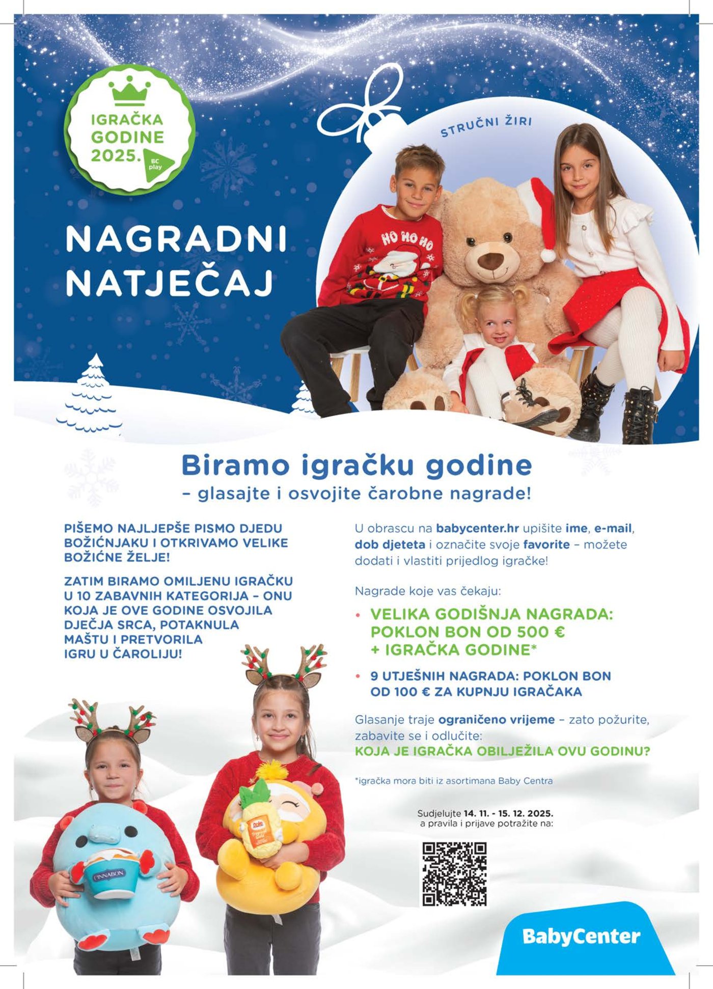 Baby Center Božićni katalog akcija 14.11.2025.-06.01.2026.