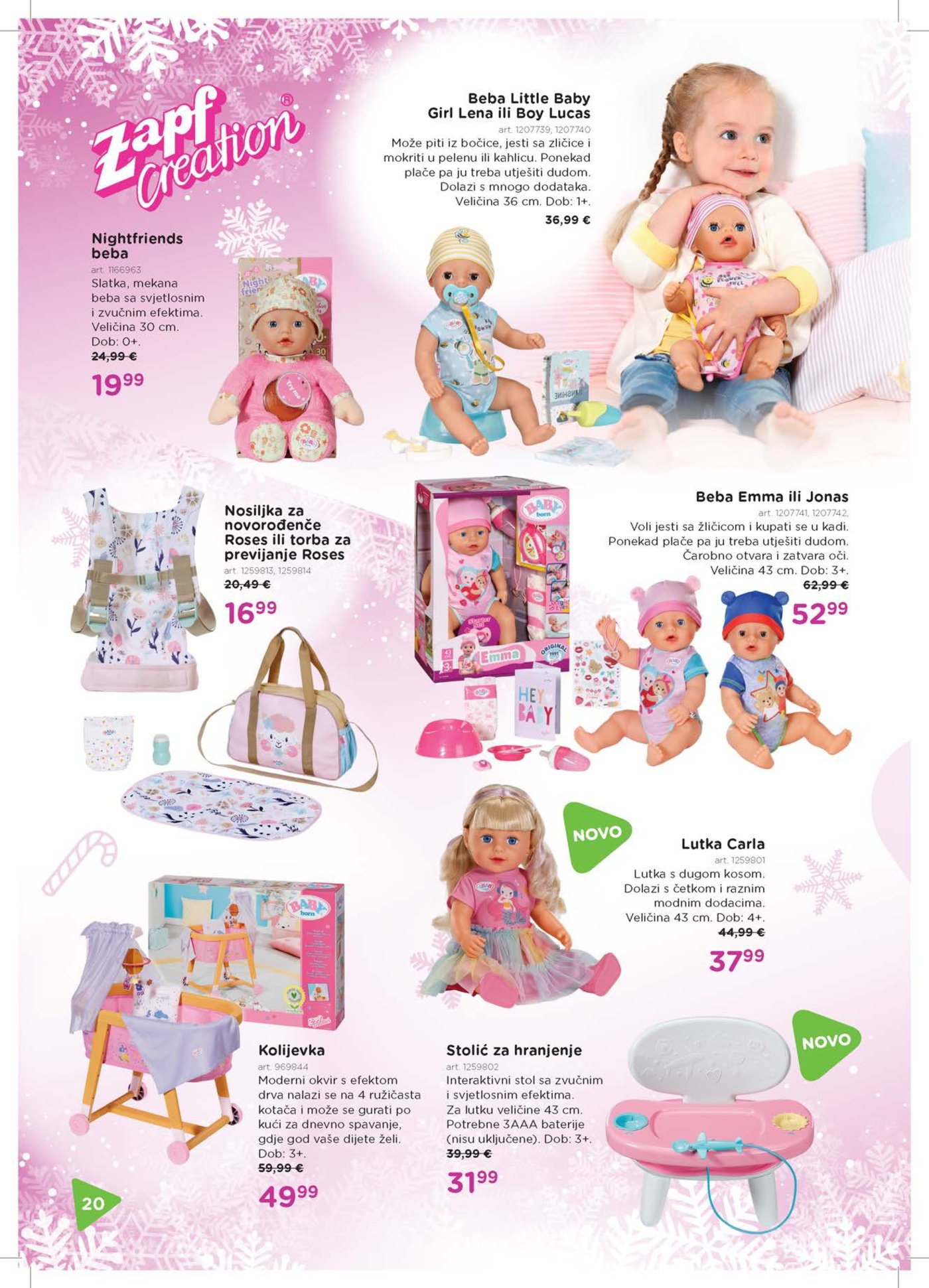 Baby Center Božićni katalog akcija 14.11.2025.-06.01.2026.