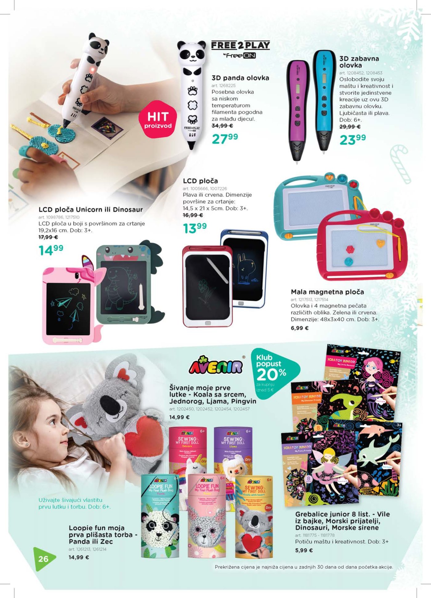 Baby Center Božićni katalog akcija 14.11.2025.-06.01.2026.