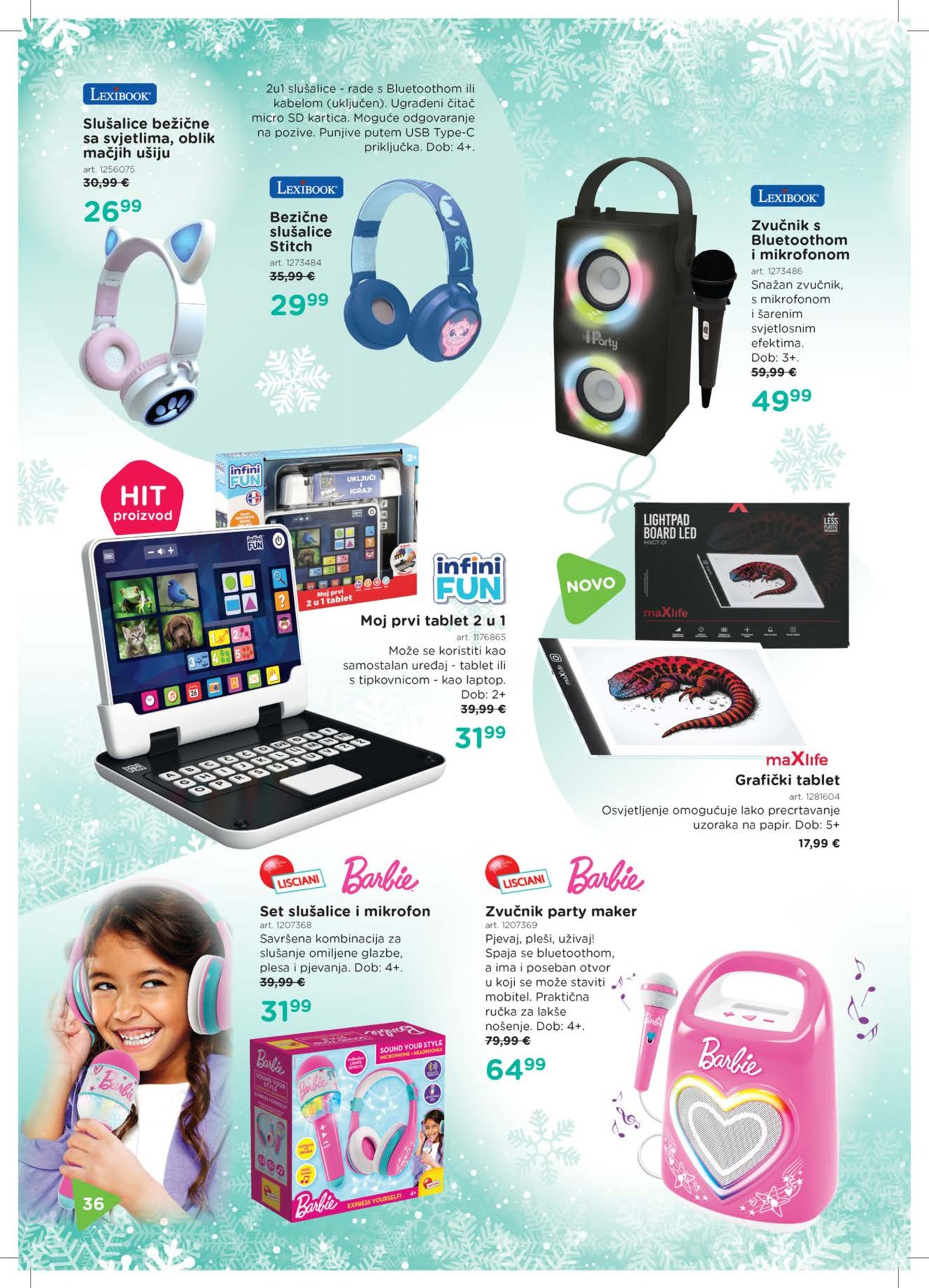 Baby Center Božićni katalog akcija 14.11.2025.-06.01.2026.