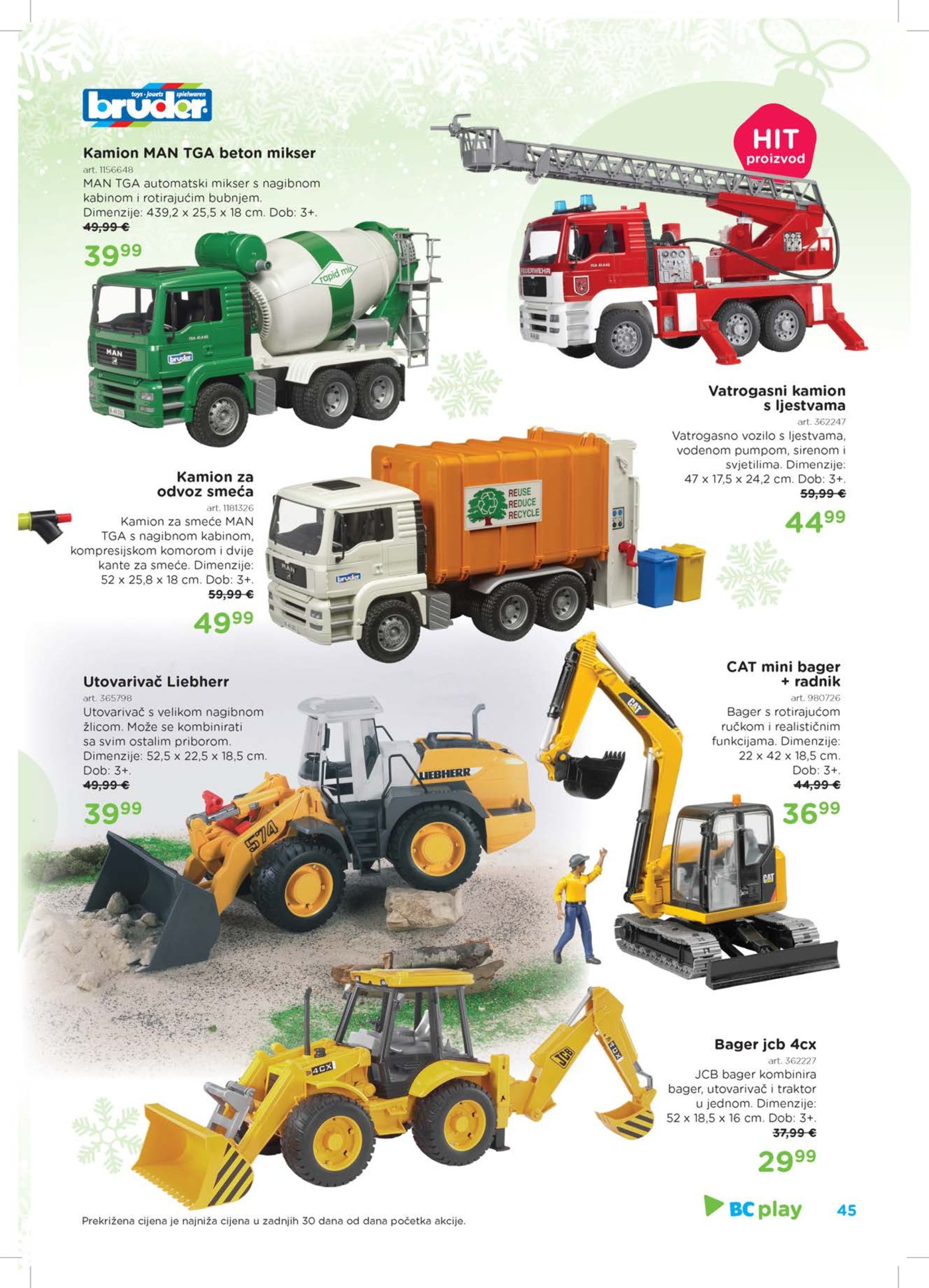 Baby Center Božićni katalog akcija 14.11.2025.-06.01.2026.