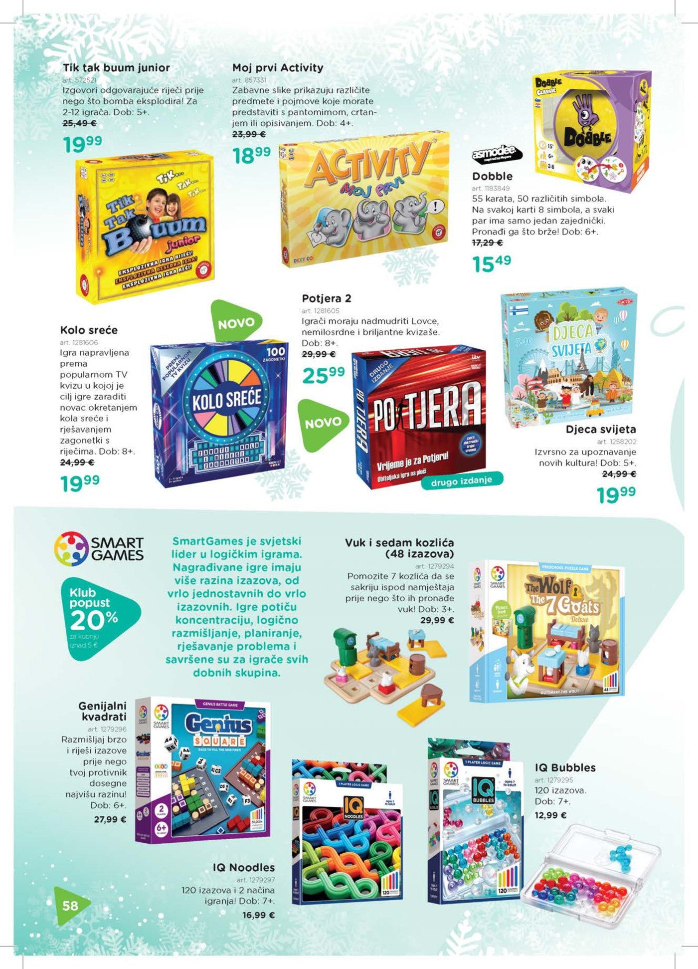 Baby Center Božićni katalog akcija 14.11.2025.-06.01.2026.