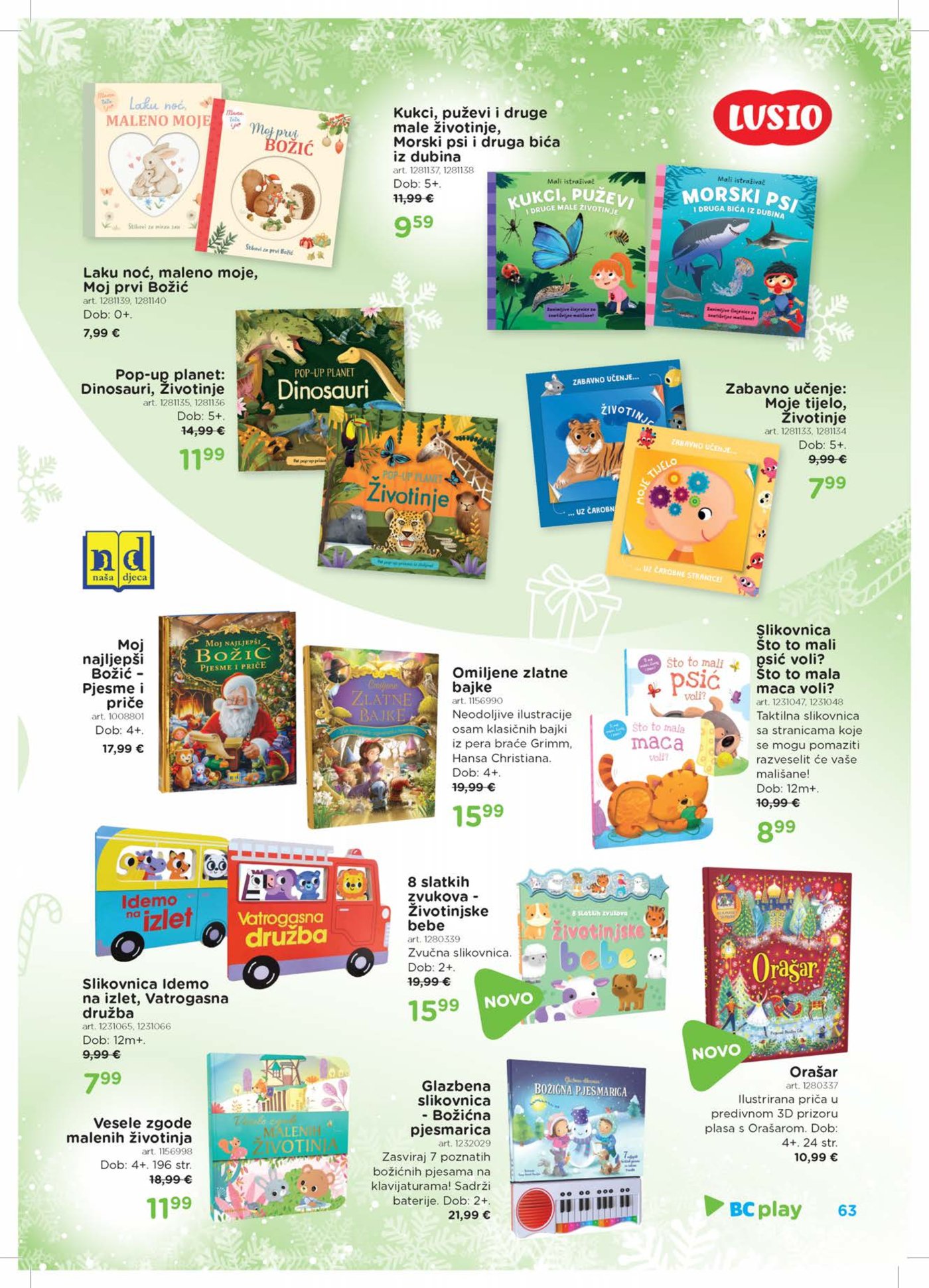 Baby Center Božićni katalog akcija 14.11.2025.-06.01.2026.