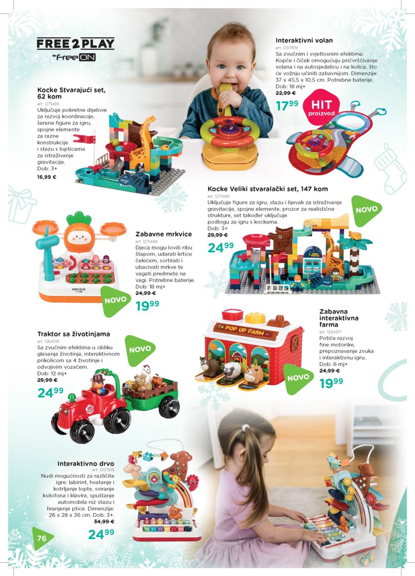 Baby Center Božićni katalog akcija 14.11.2025.-06.01.2026.