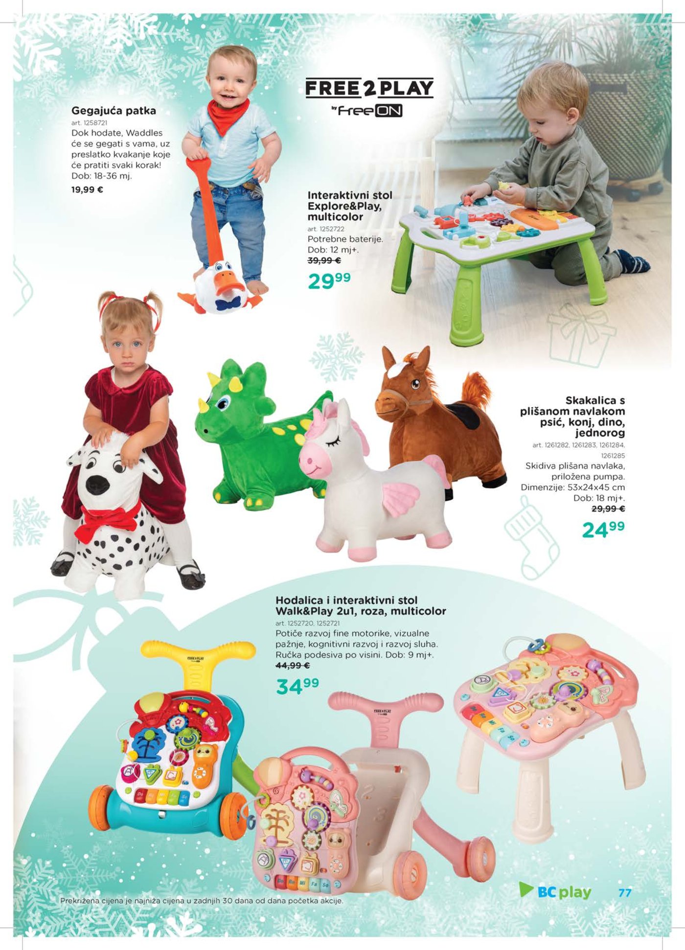 Baby Center Božićni katalog akcija 14.11.2025.-06.01.2026.