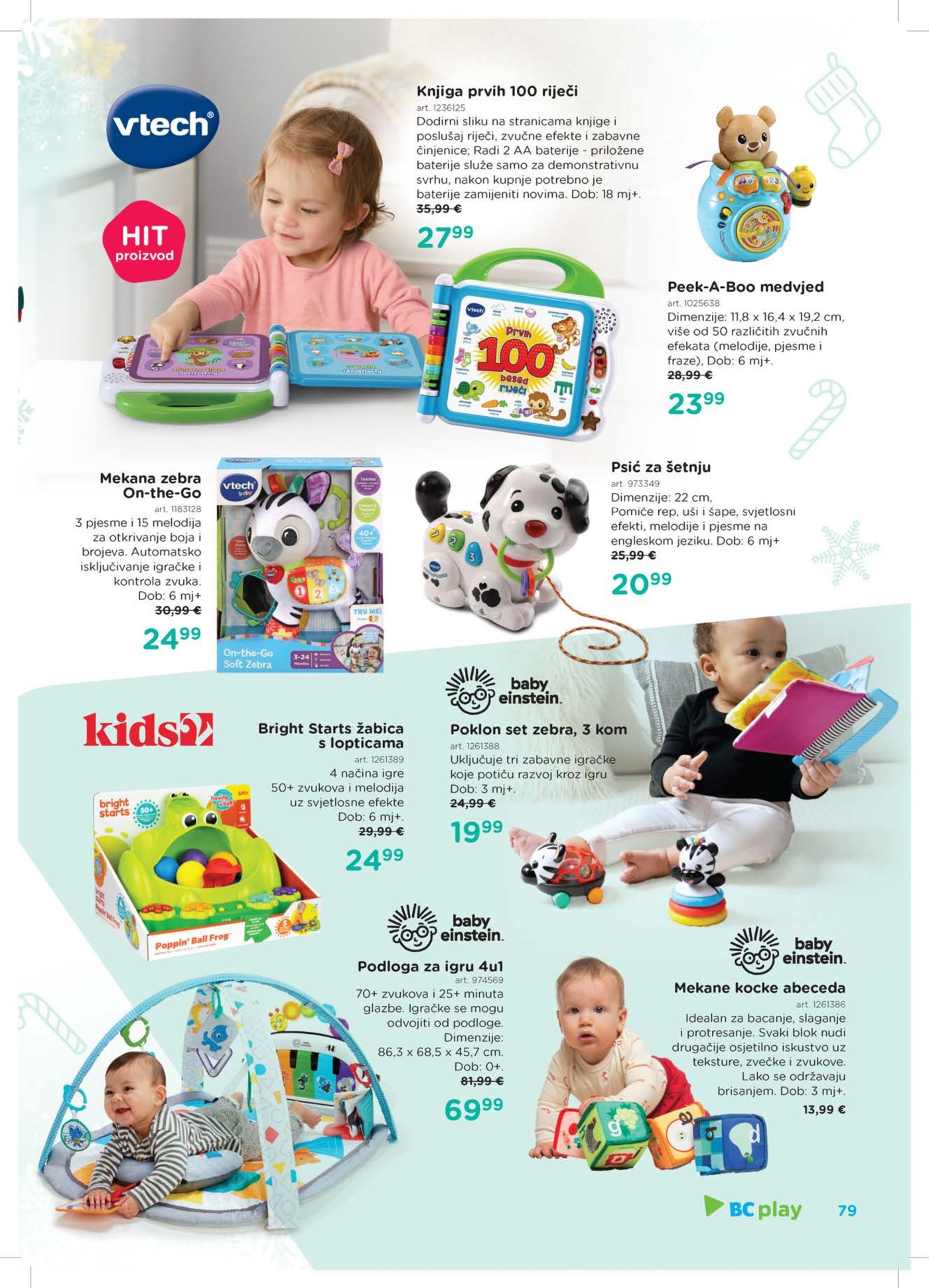 Baby Center Božićni katalog akcija 14.11.2025.-06.01.2026.