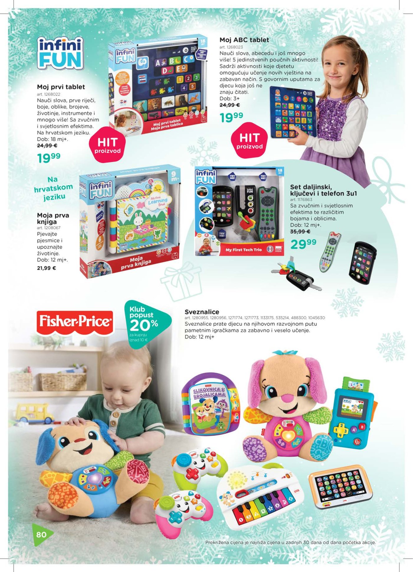 Baby Center Božićni katalog akcija 14.11.2025.-06.01.2026.