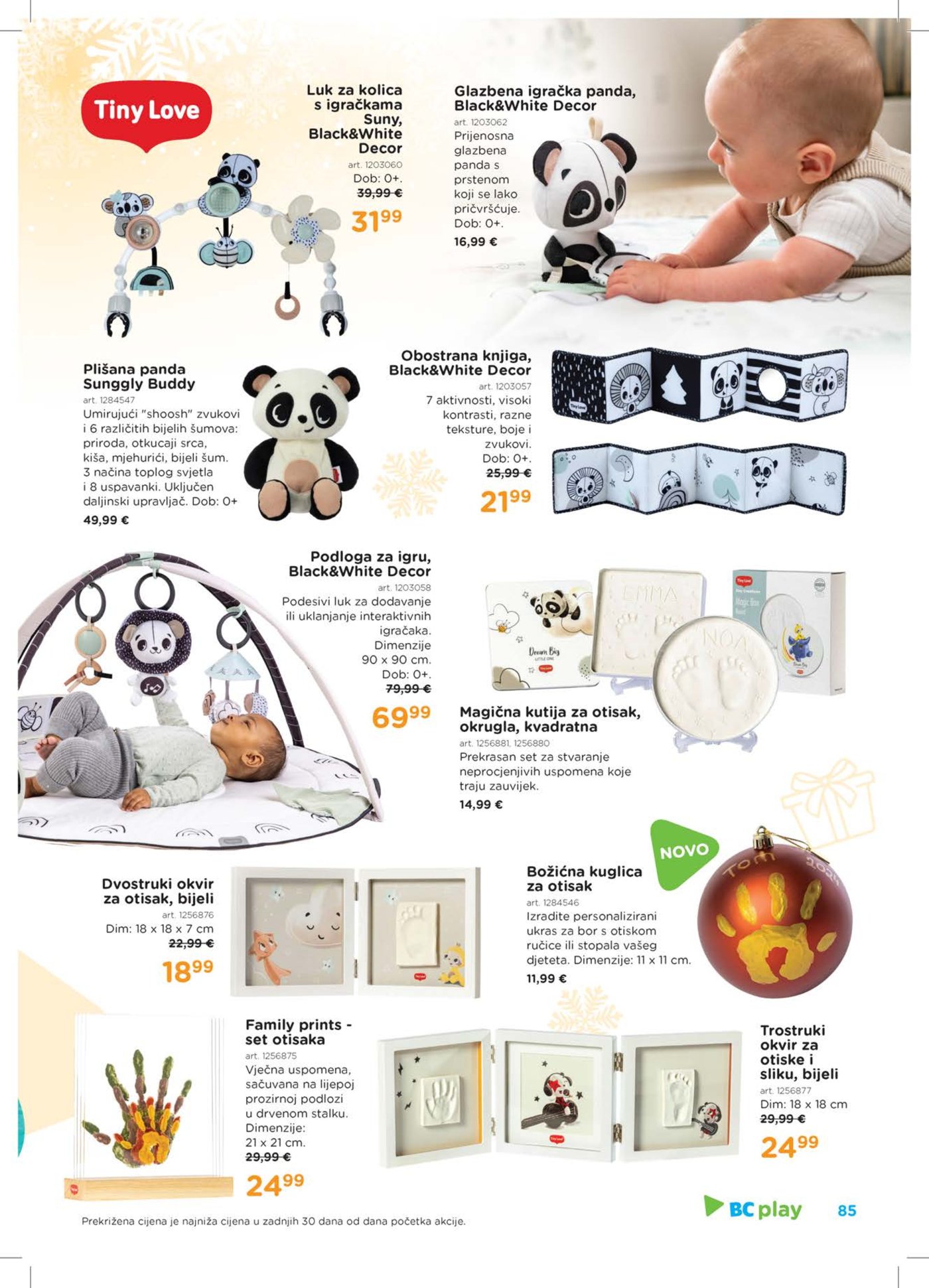 Baby Center Božićni katalog akcija 14.11.2025.-06.01.2026.