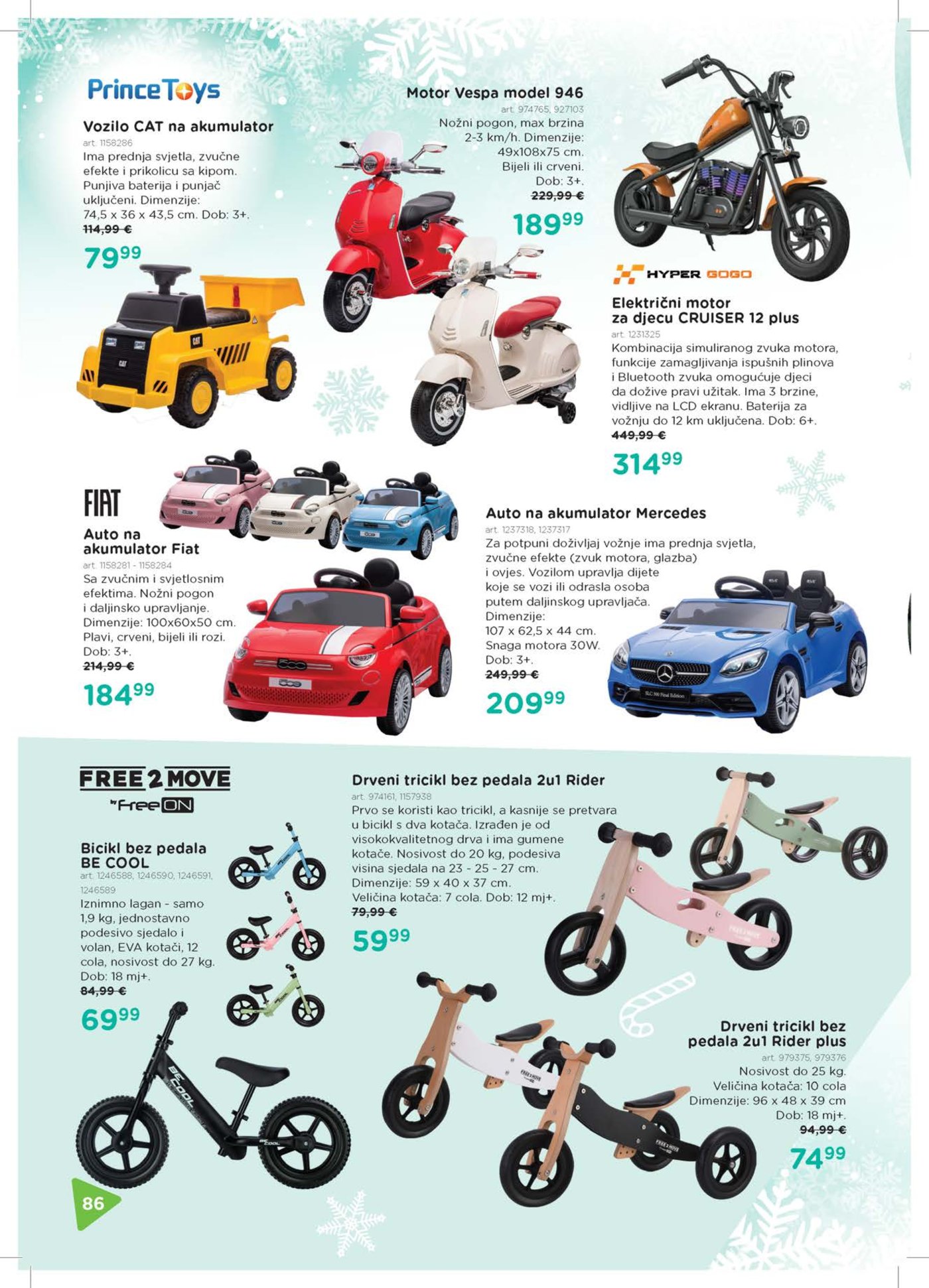 Baby Center Božićni katalog akcija 14.11.2025.-06.01.2026.