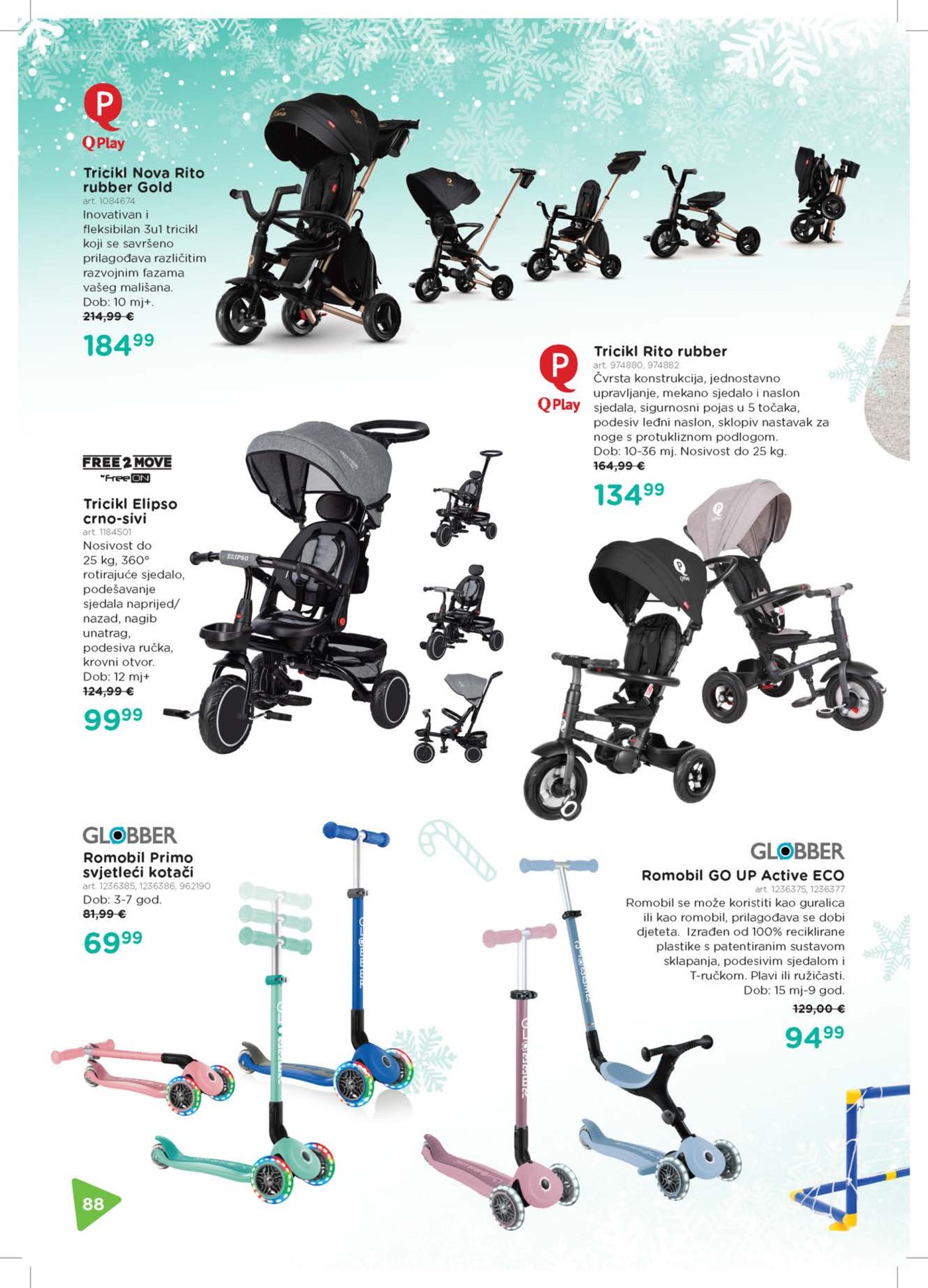 Baby Center Božićni katalog akcija 14.11.2025.-06.01.2026.