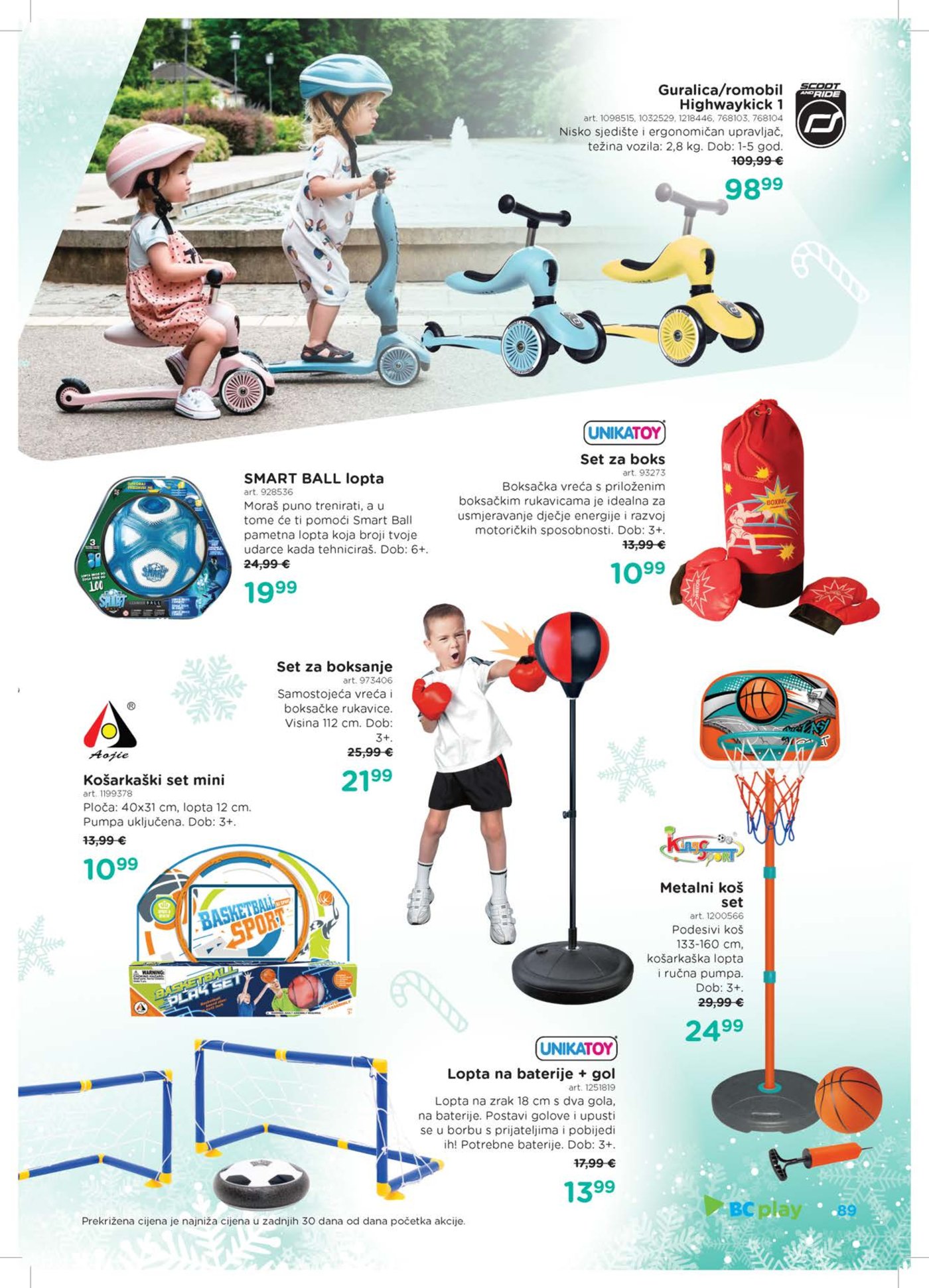 Baby Center Božićni katalog akcija 14.11.2025.-06.01.2026.