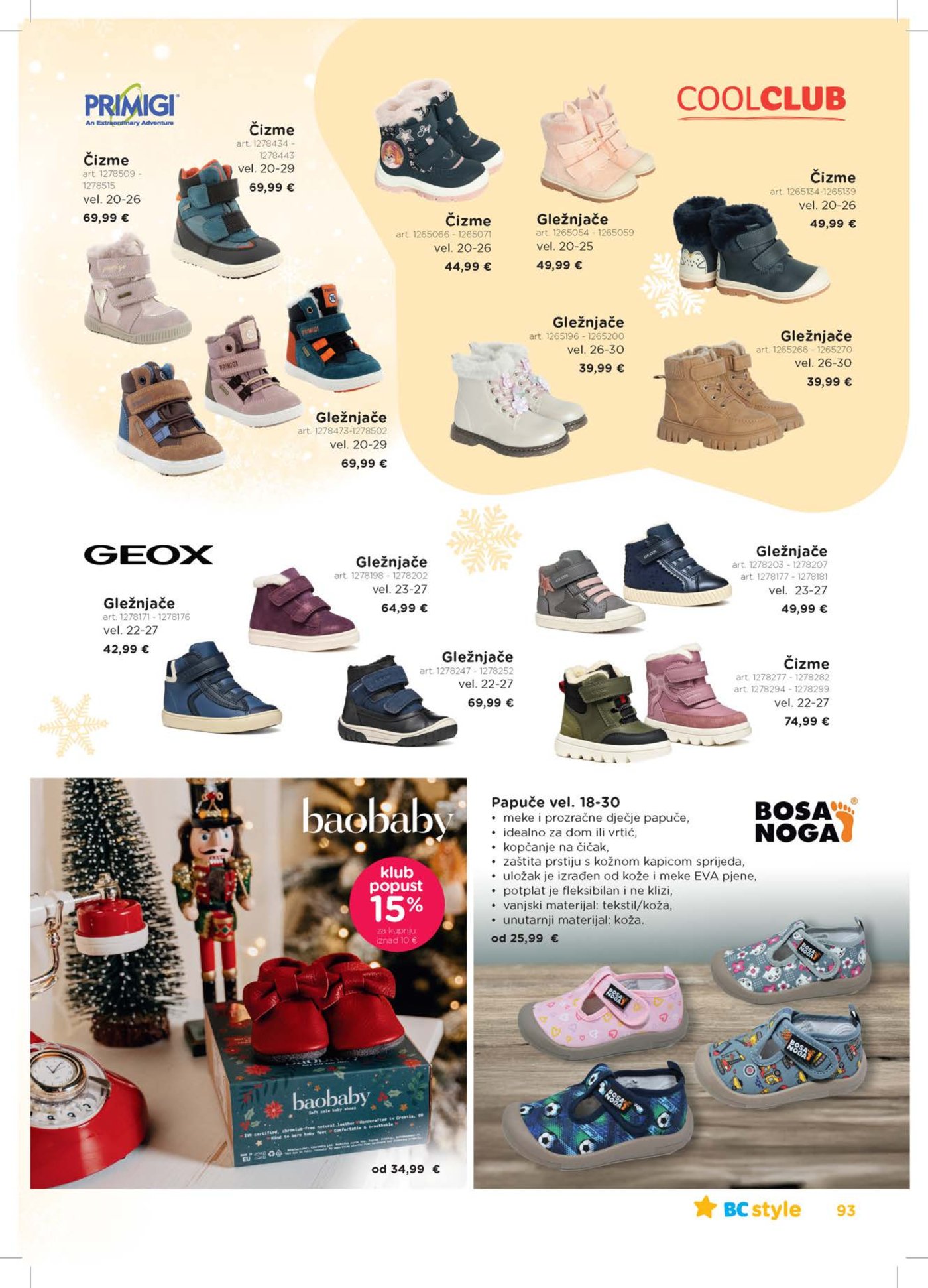 Baby Center Božićni katalog akcija 14.11.2025.-06.01.2026.