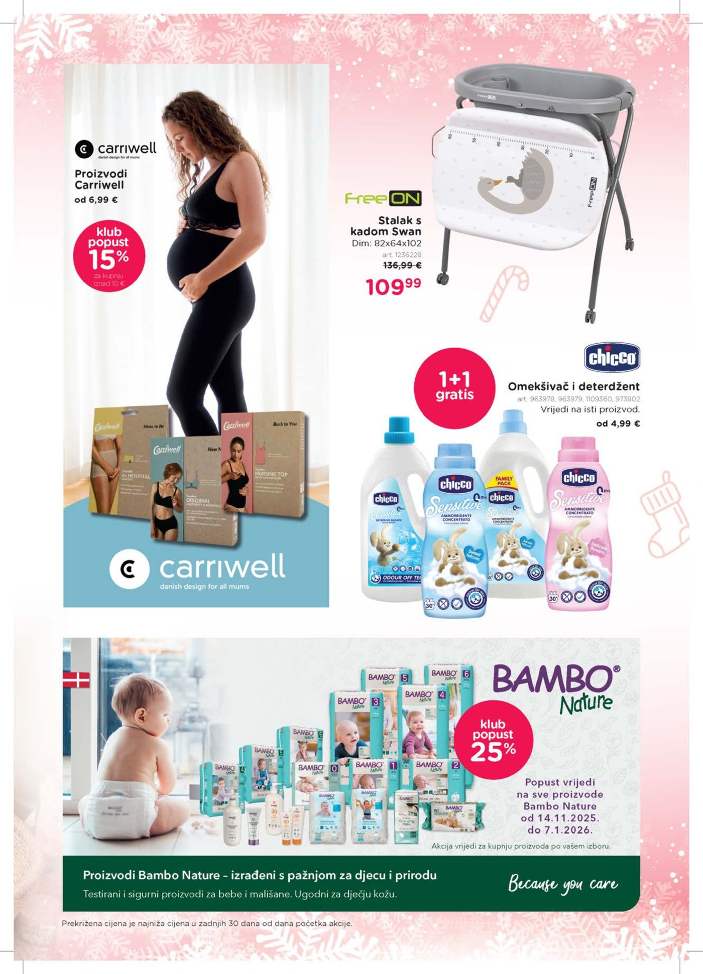 Baby Center Božićni katalog akcija 14.11.2025.-06.01.2026.