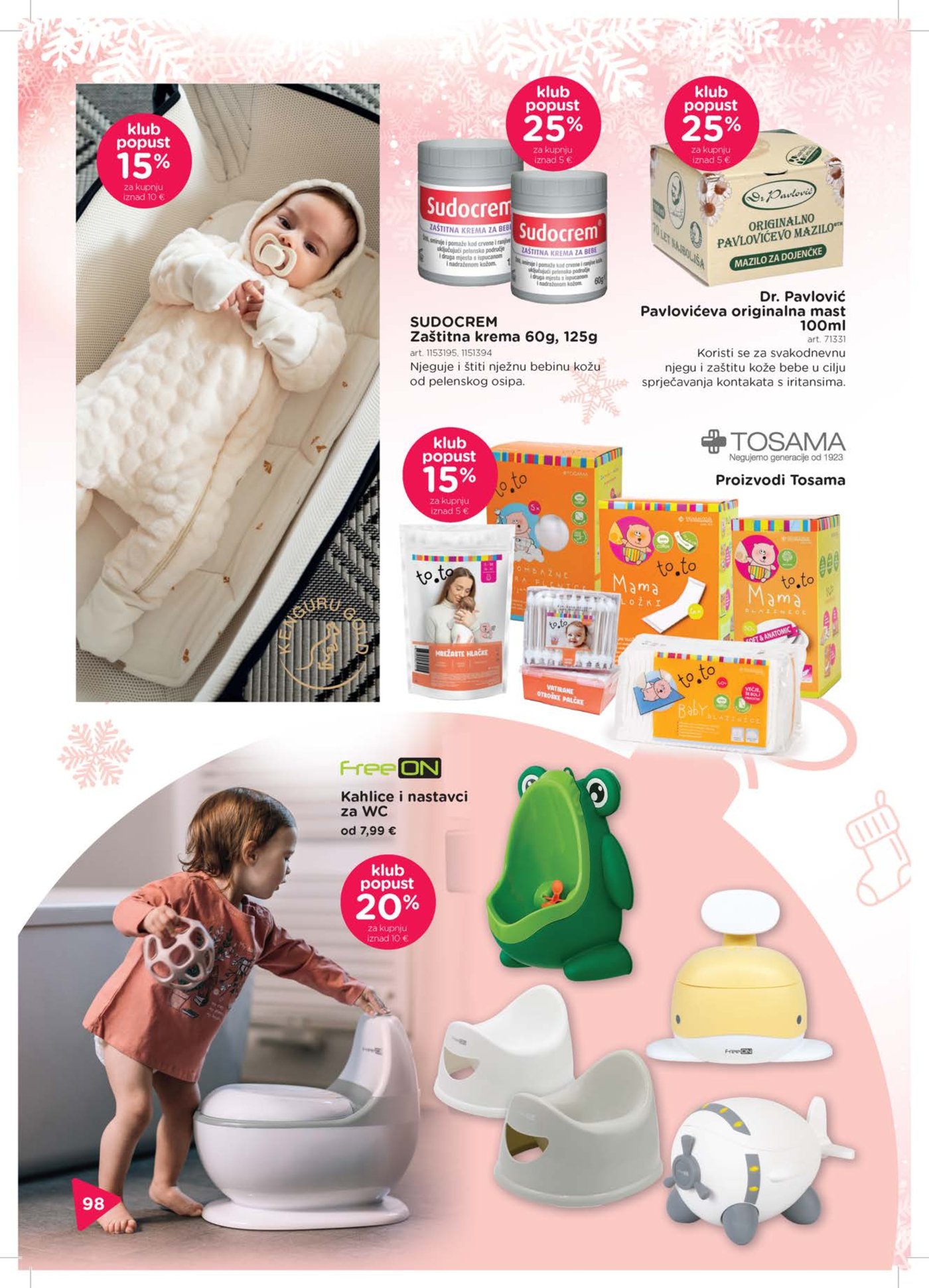 Baby Center Božićni katalog akcija 14.11.2025.-06.01.2026.