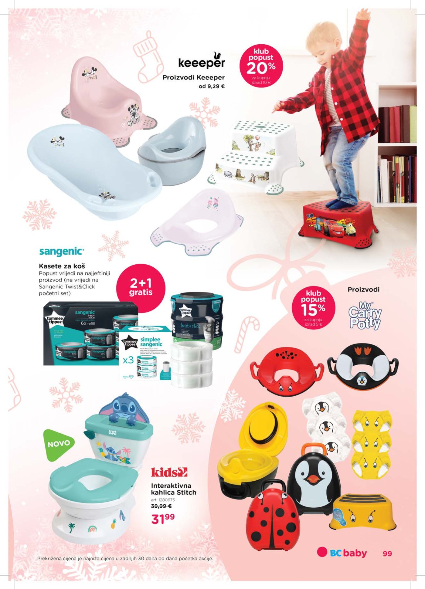 Baby Center Božićni katalog akcija 14.11.2025.-06.01.2026.