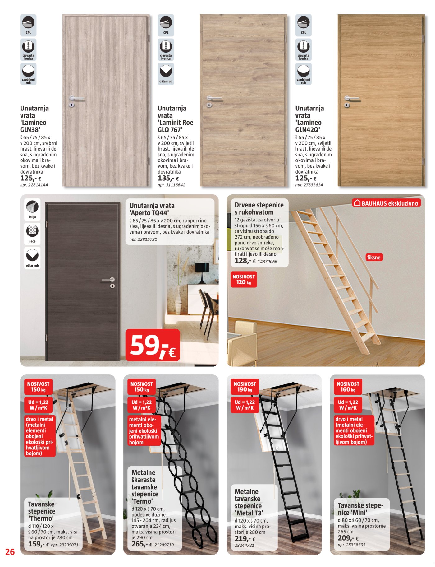 Bauhaus katalog Akcija 27.11.-31.12.2025.