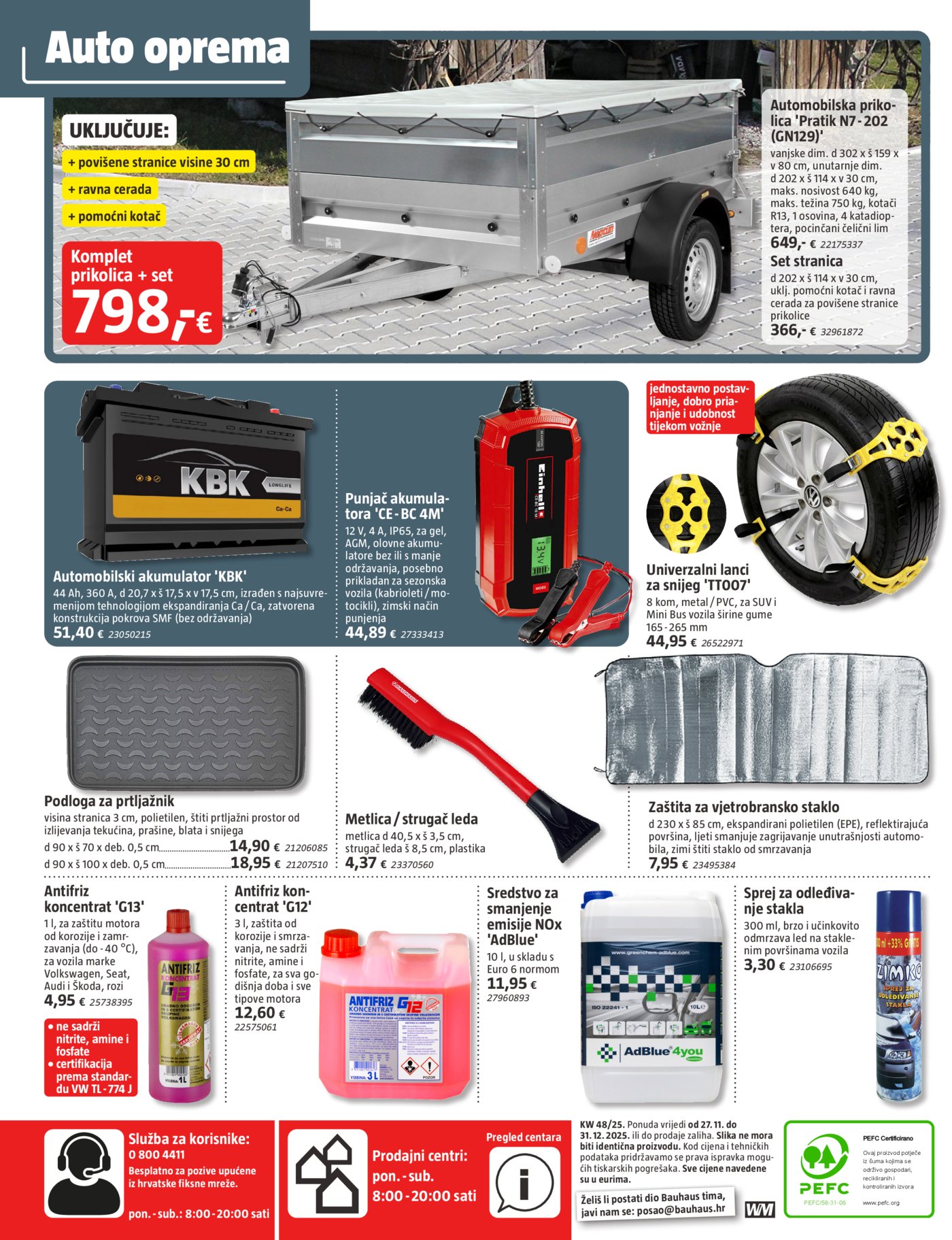 Bauhaus katalog Akcija 27.11.-31.12.2025.