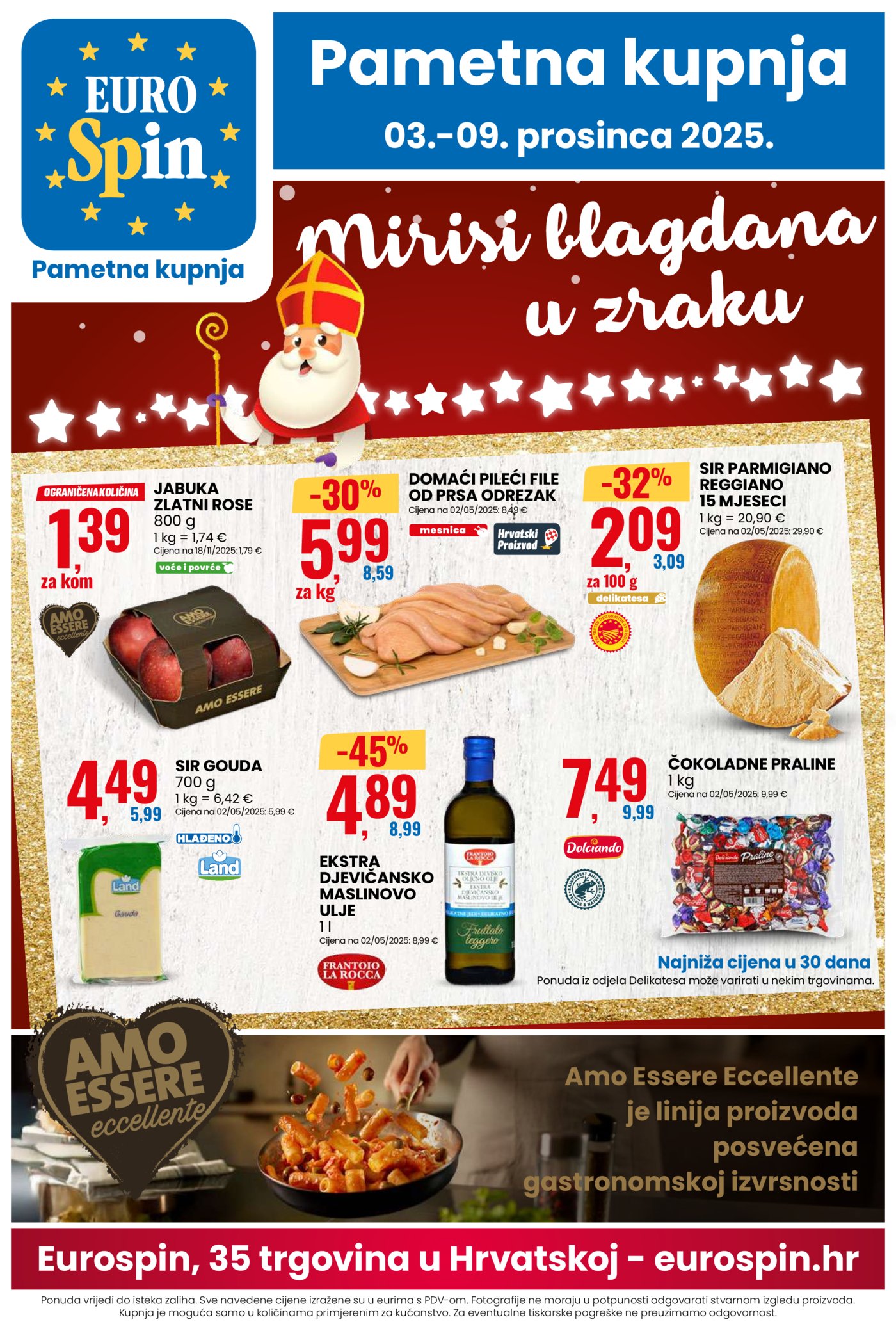 Eurospin katalog Akcija 03.12.-09.12.2025.