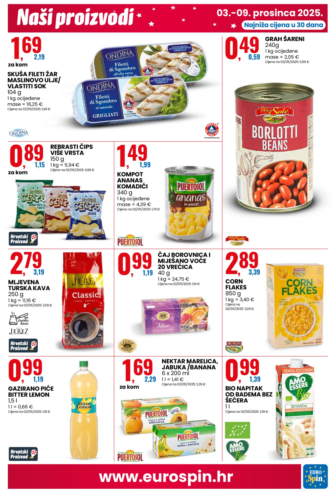 Eurospin katalog Akcija 03.12.-09.12.2025.