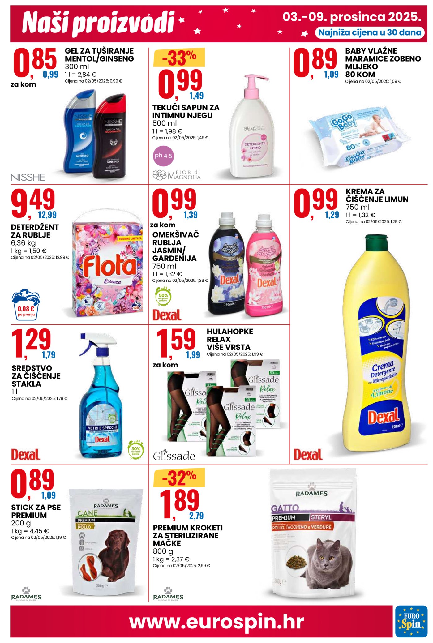 Eurospin katalog Akcija 03.12.-09.12.2025.