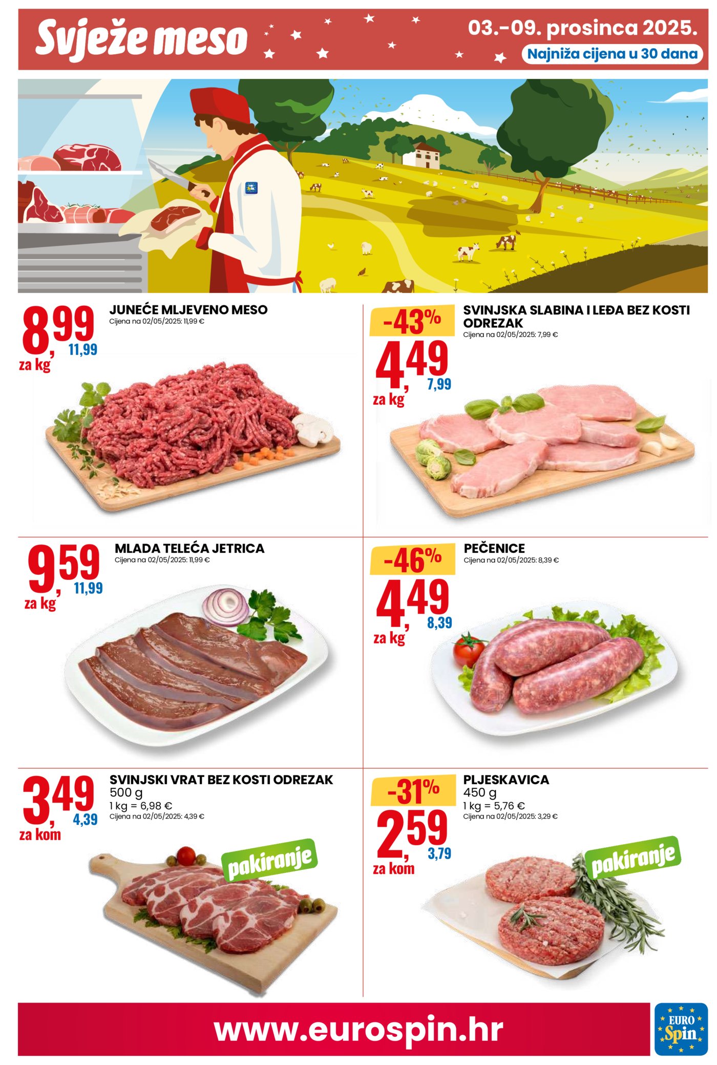 Eurospin katalog Akcija 03.12.-09.12.2025.