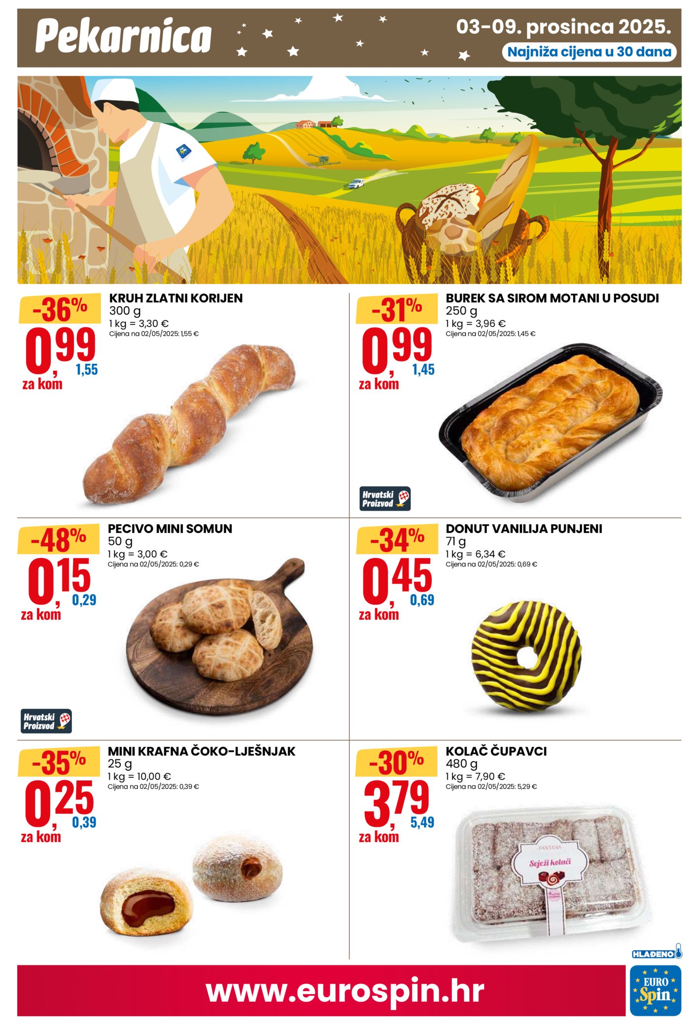 Eurospin katalog Akcija 03.12.-09.12.2025.