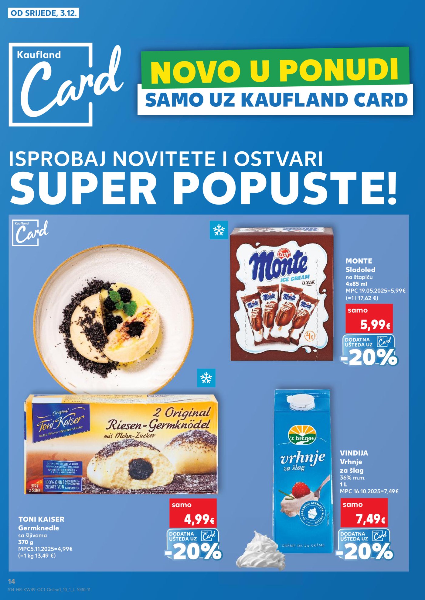 Kaufland katalog Robne marke 03.12. - 09.12.2025.