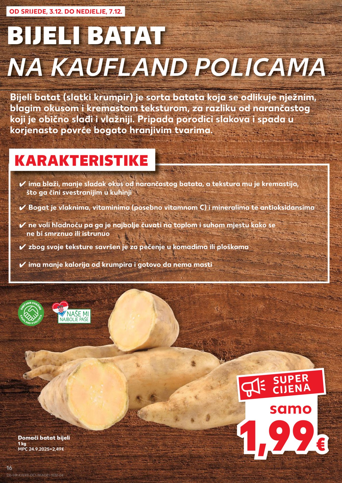 Kaufland katalog Robne marke 03.12. - 09.12.2025.