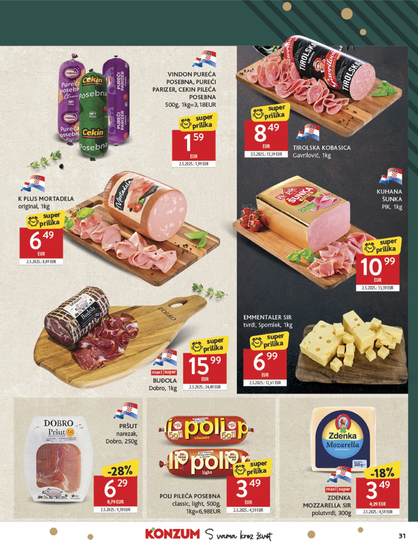 Konzum katalog Akcija 03.12.-09.12.2025.