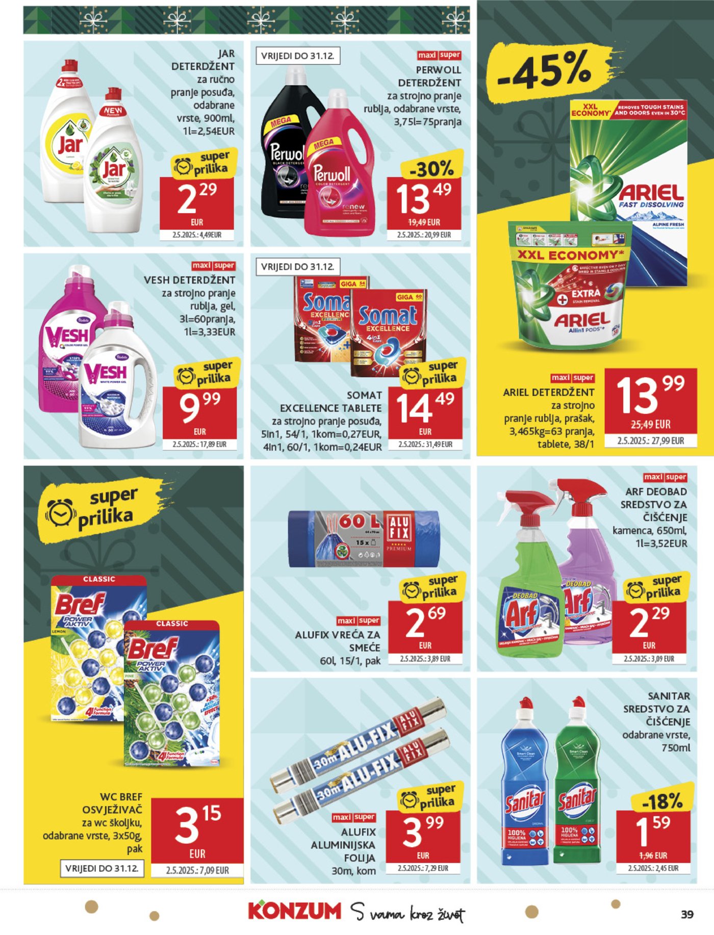 Konzum katalog Akcija 03.12.-09.12.2025.