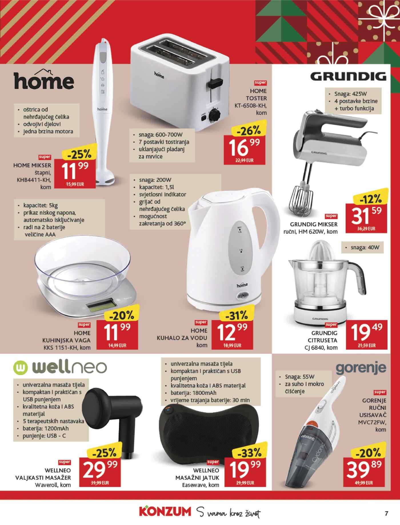 Konzum katalog Akcija 03.12.-09.12.2025.