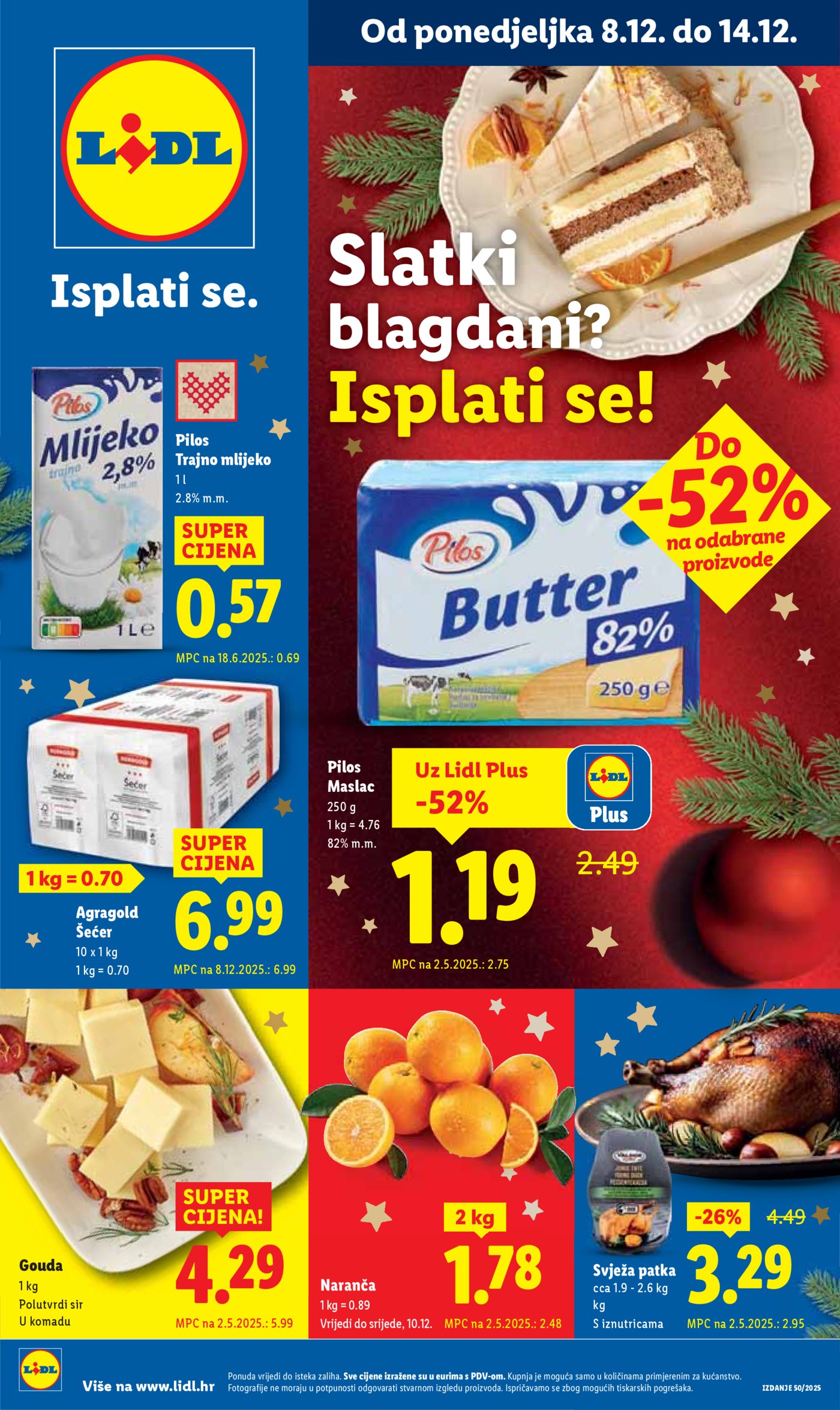 Lidl katalog ponuda od ponedjeljka 8.12. - 14.12..2025.