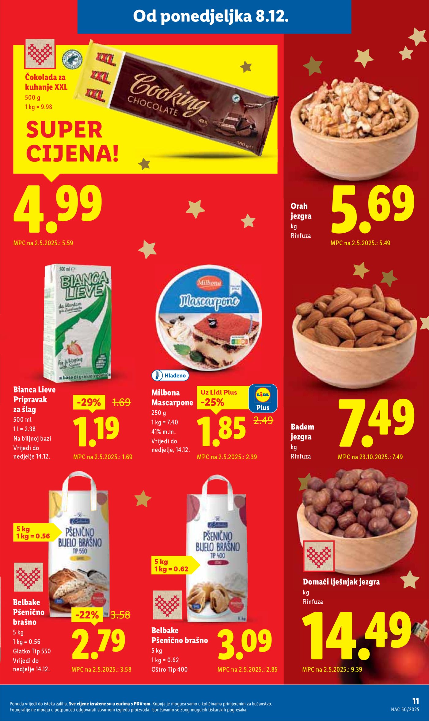 Lidl katalog ponuda od ponedjeljka 8.12. - 14.12..2025.