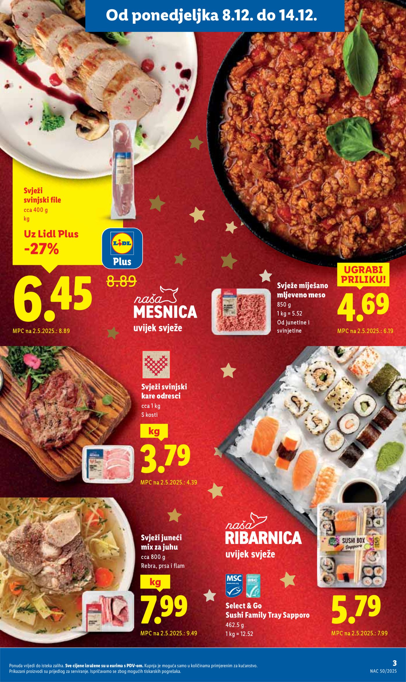 Lidl katalog ponuda od ponedjeljka 8.12. - 14.12..2025.