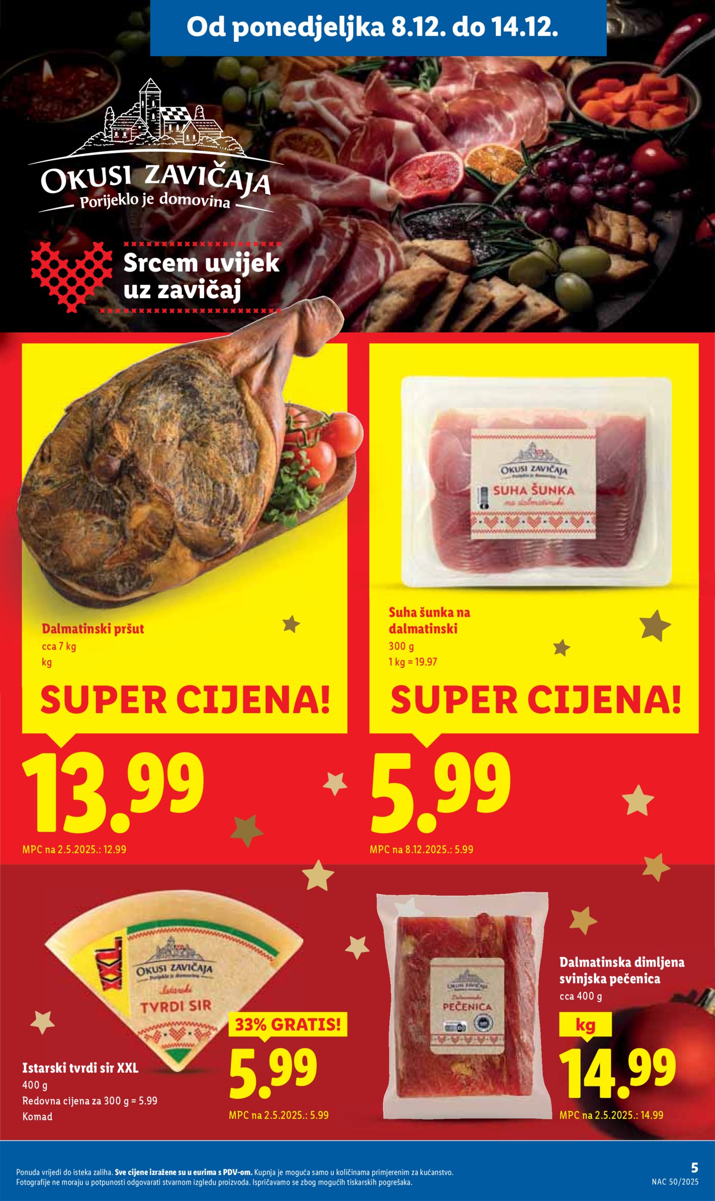 Lidl katalog ponuda od ponedjeljka 8.12. - 14.12..2025.