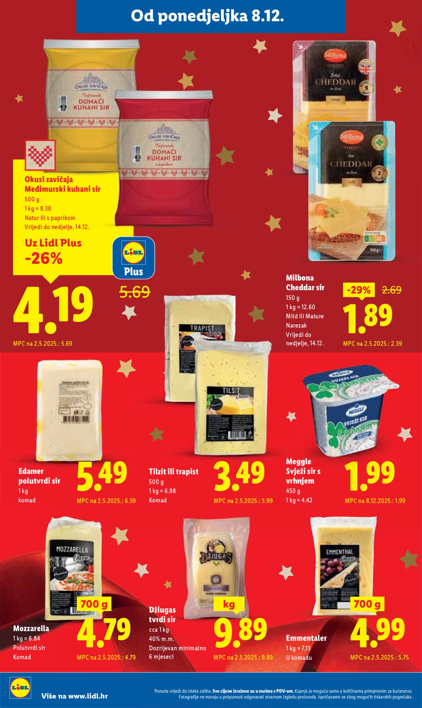 Lidl katalog ponuda od ponedjeljka 8.12. - 14.12..2025.