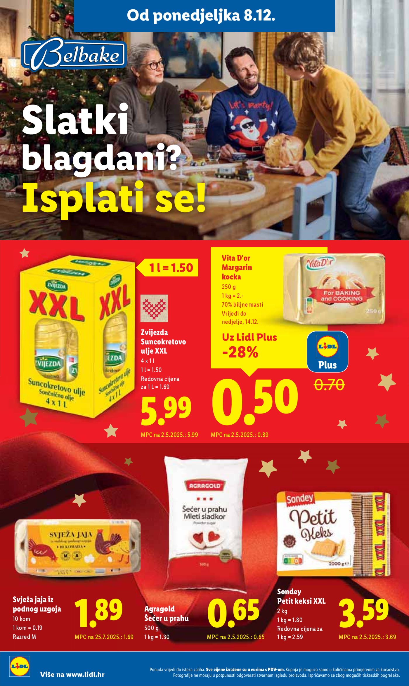 Lidl katalog ponuda od ponedjeljka 8.12. - 14.12..2025.