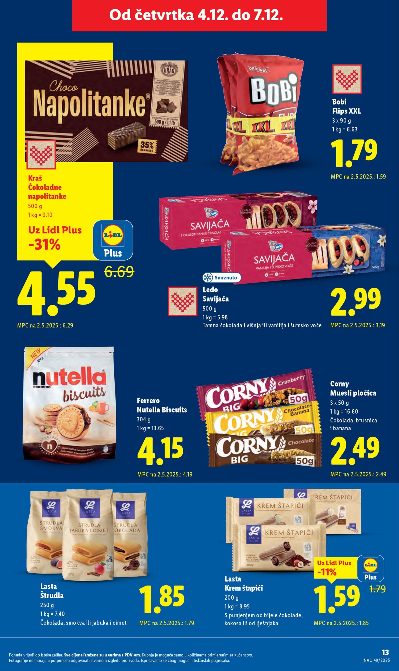 Lidl Super ponuda od četvrtka 04.12.-07.12.2025.