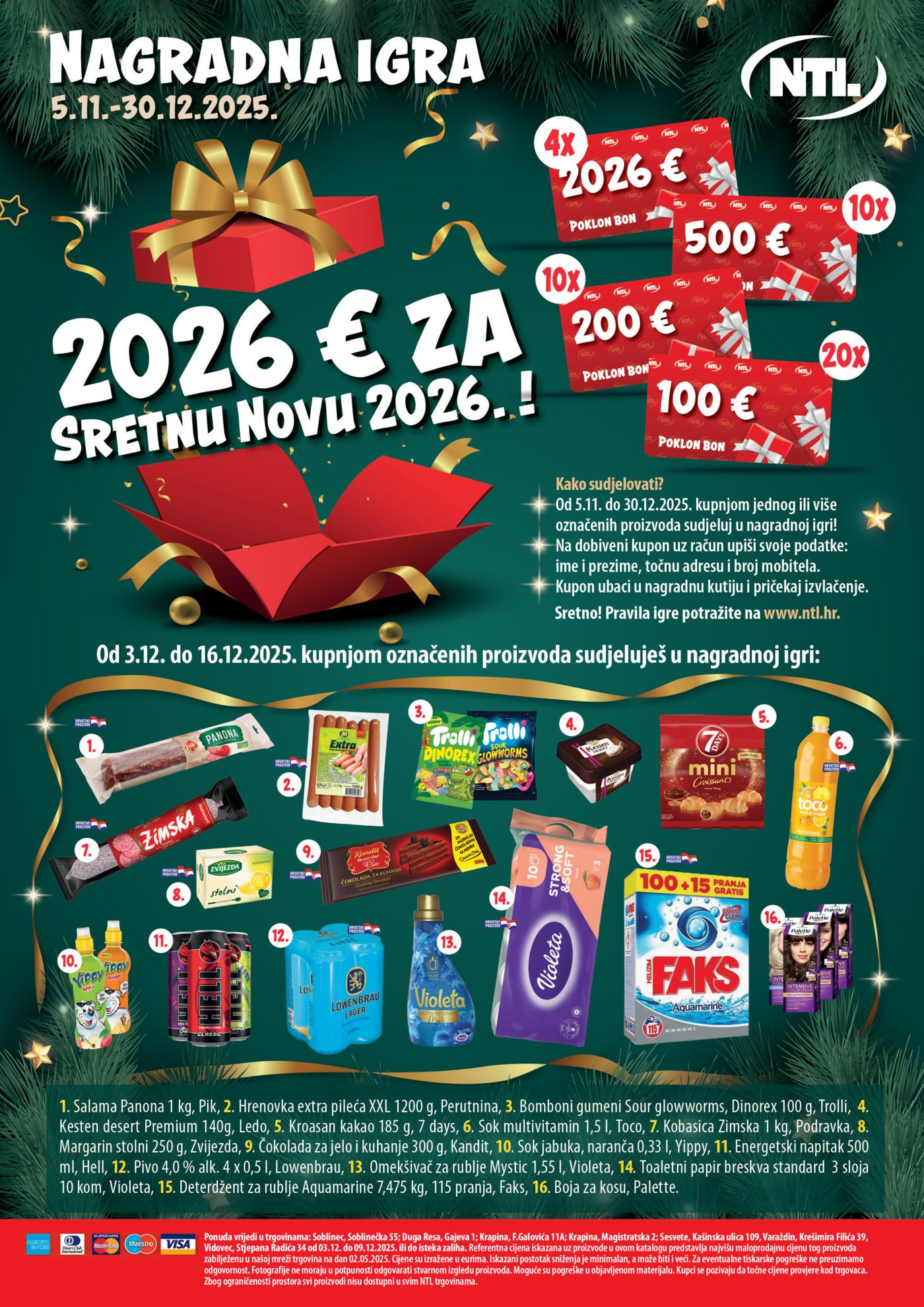 NTL katalog Akcija 03.12. - 09.12.2025. Zapad