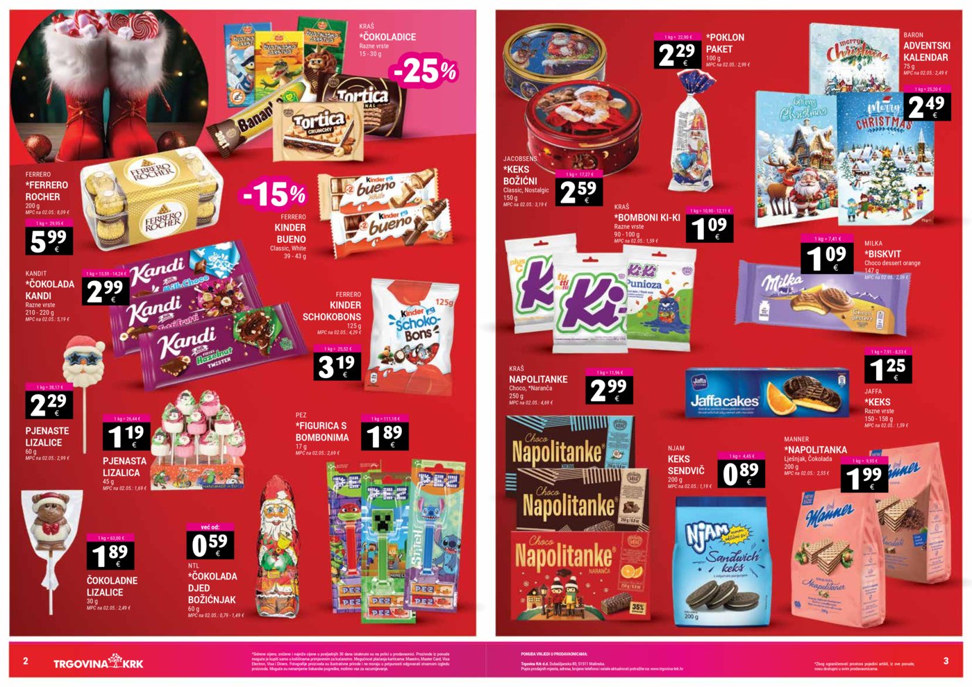 Trgovina Krk katalog Akcija 01.12.-15.12.2025.