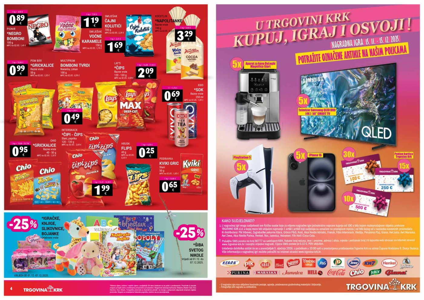 Trgovina Krk katalog Akcija 01.12.-15.12.2025.