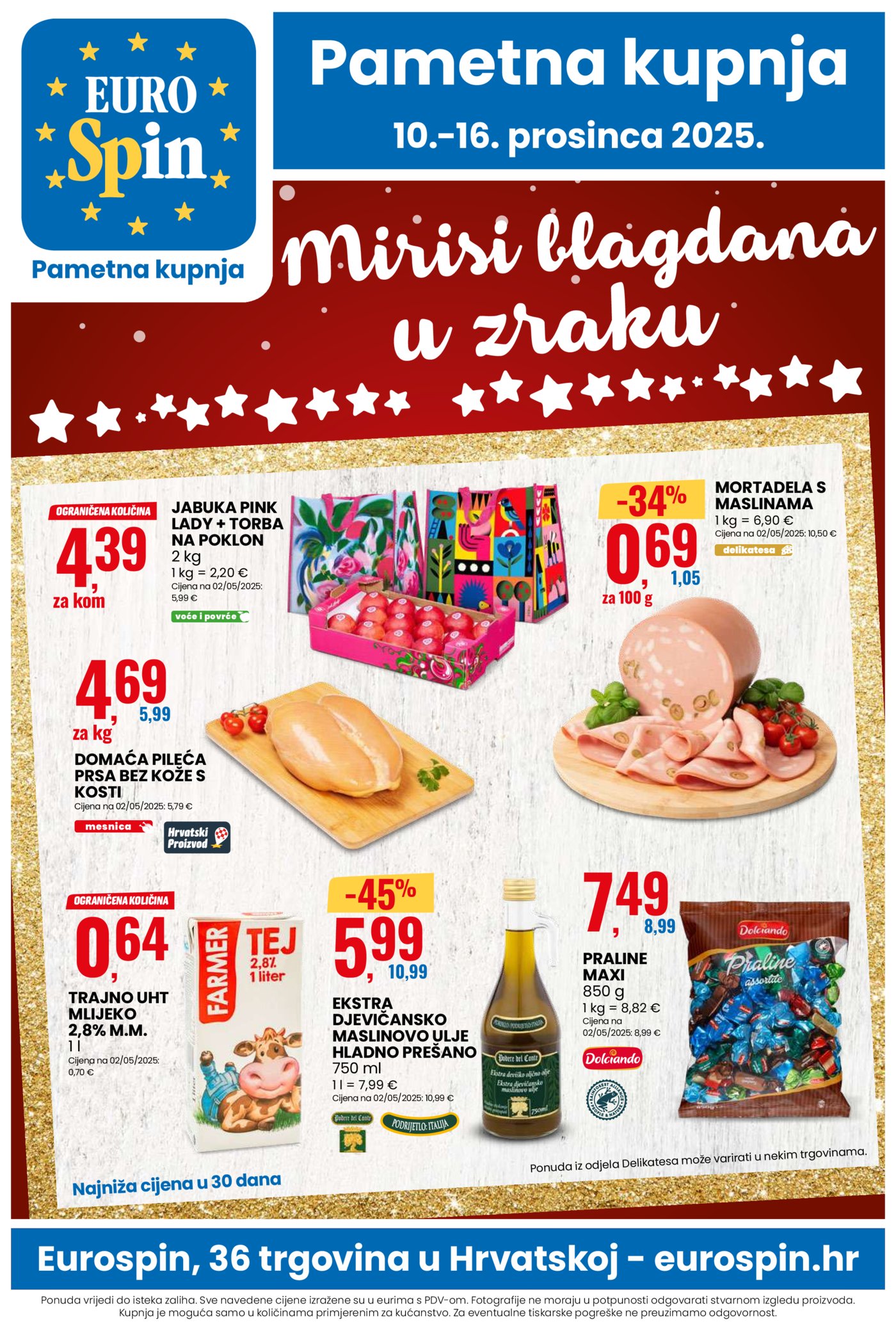 Eurospin katalog Akcija 10.12.-16.12.2025.