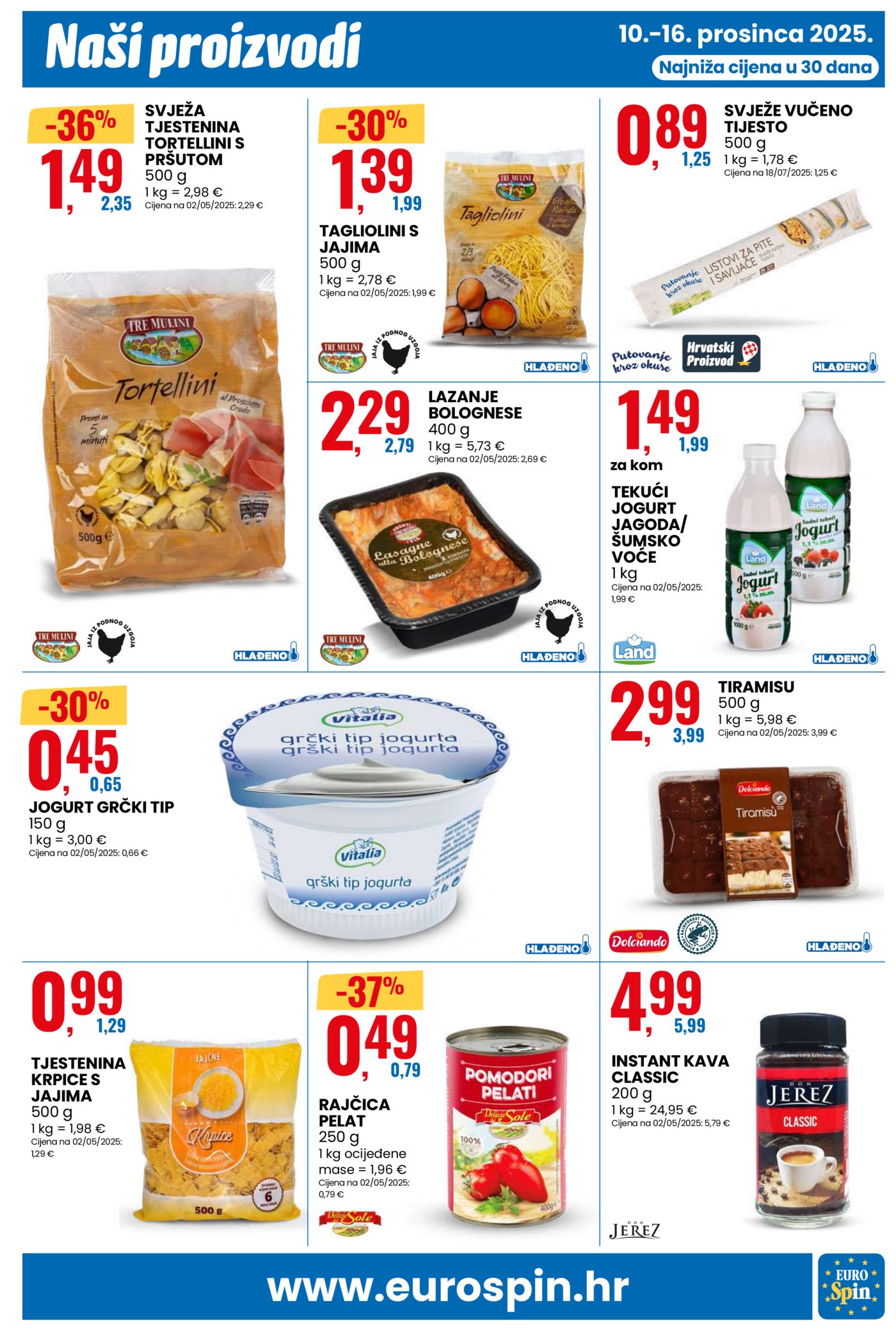 Eurospin katalog Akcija 10.12.-16.12.2025.