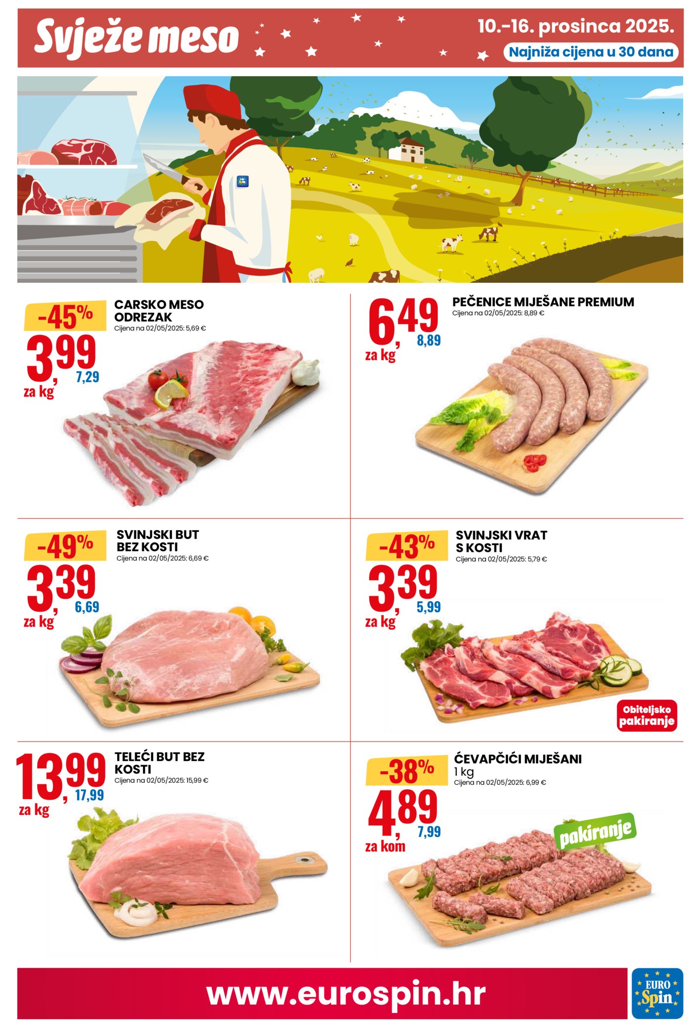 Eurospin katalog Akcija 10.12.-16.12.2025.