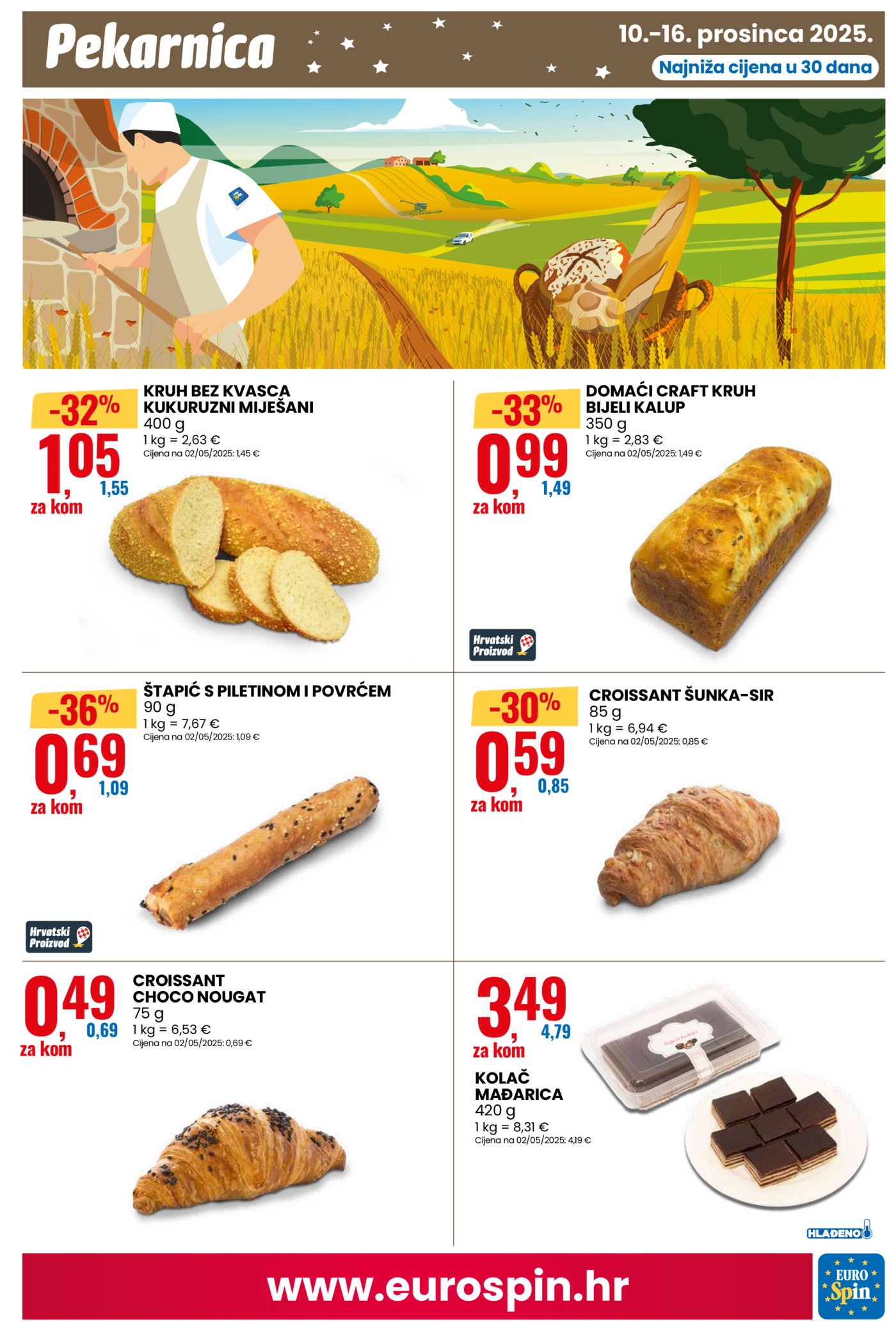 Eurospin katalog Akcija 10.12.-16.12.2025.