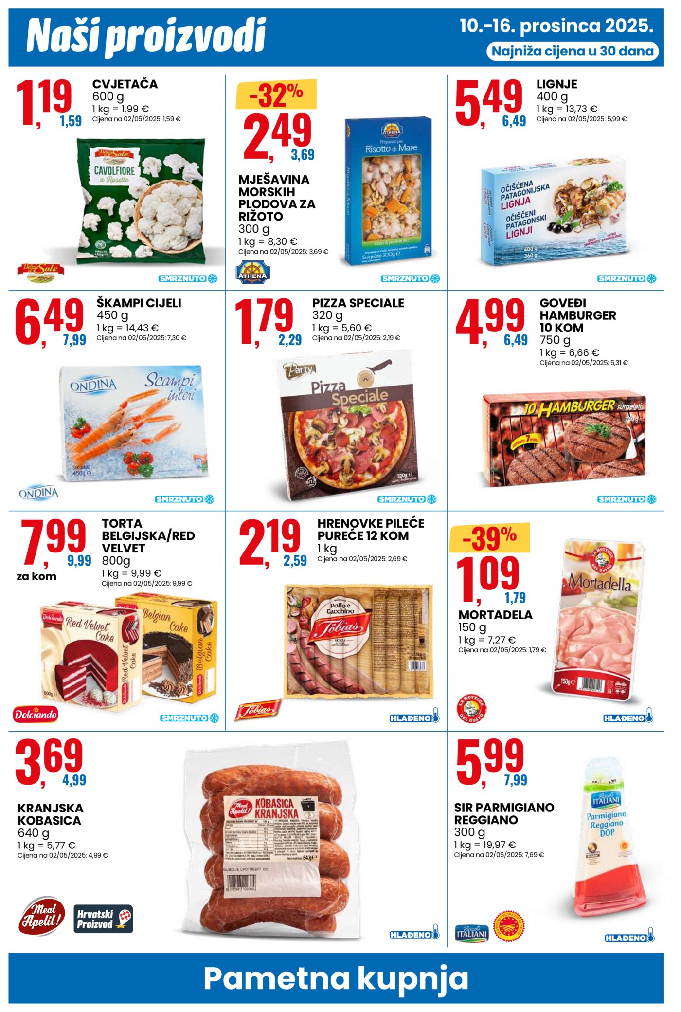 Eurospin katalog Akcija 10.12.-16.12.2025.