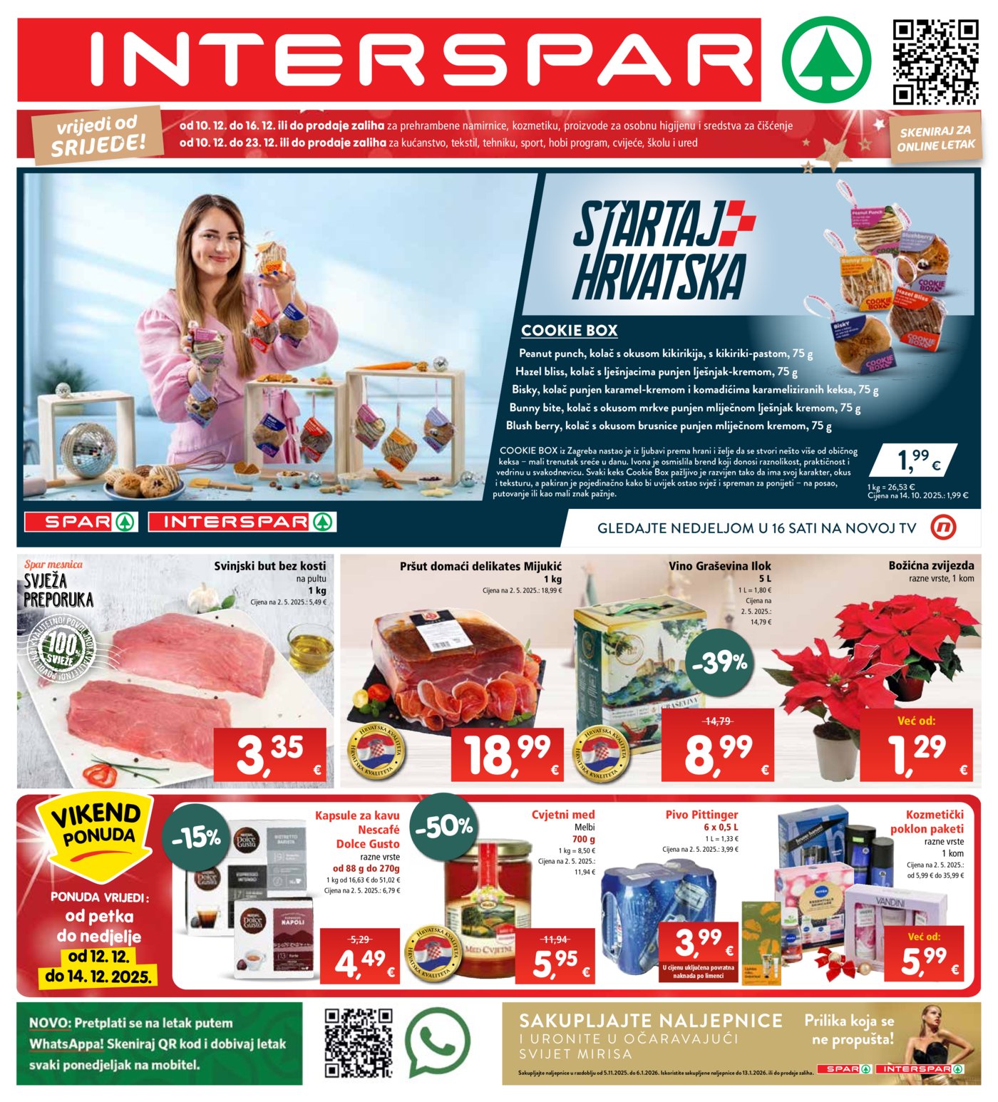 INTERSPAR katalog Akcija 10.12. - 16.12.2025.