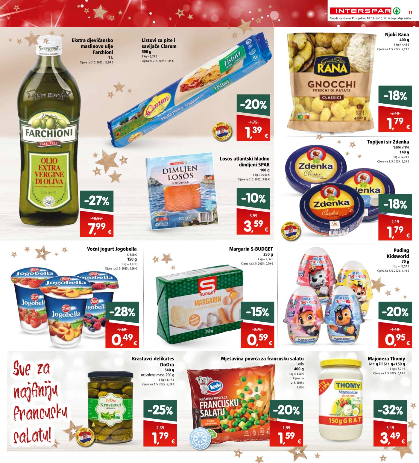 INTERSPAR katalog Akcija 10.12. - 16.12.2025.